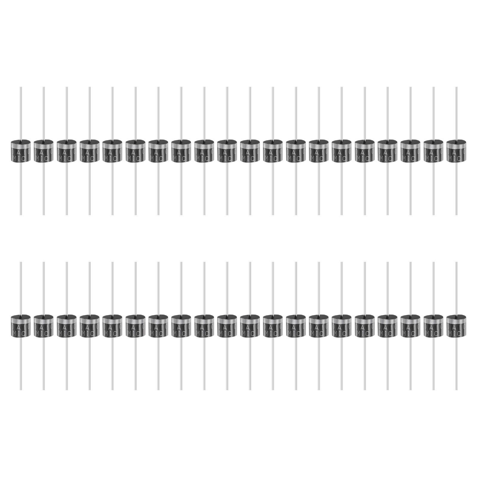 100 Pcs 10A10 Rectifier Diode 10A 1000V R-6 Electronic Silicon Diodes