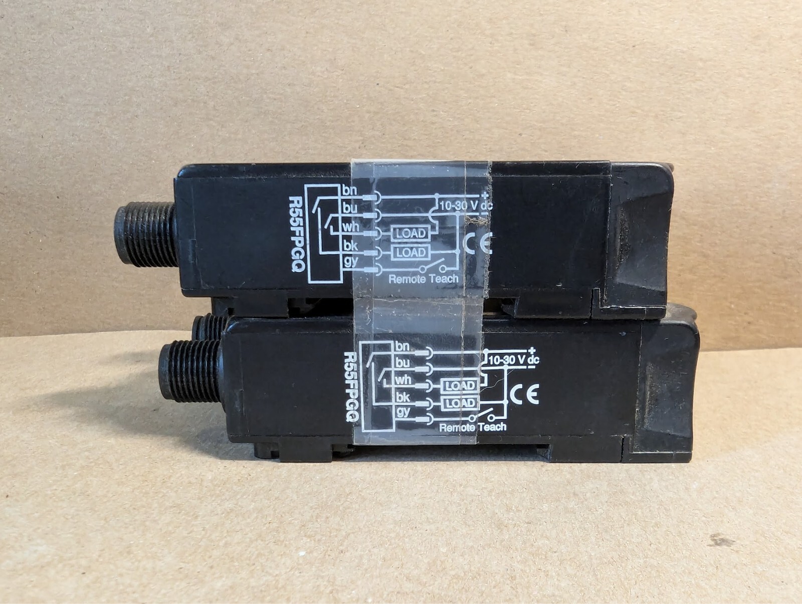 Banner Engineering R55FPGQ Fiber Optic Registration Mark Sensor 58023 (NNB)