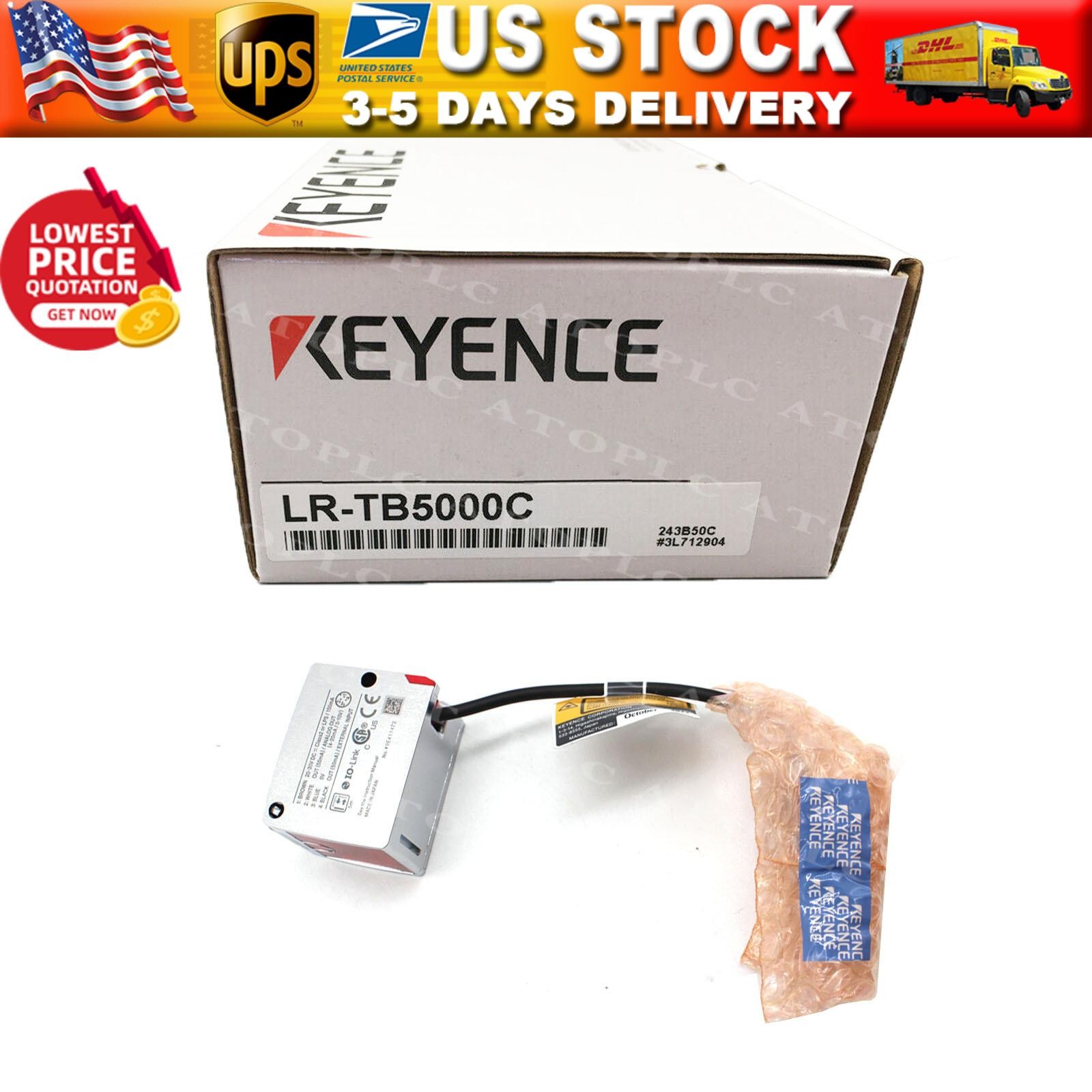 1PC New In Box KEYENCE LR-TB5000C Laser Sensor Switch US Free TAX