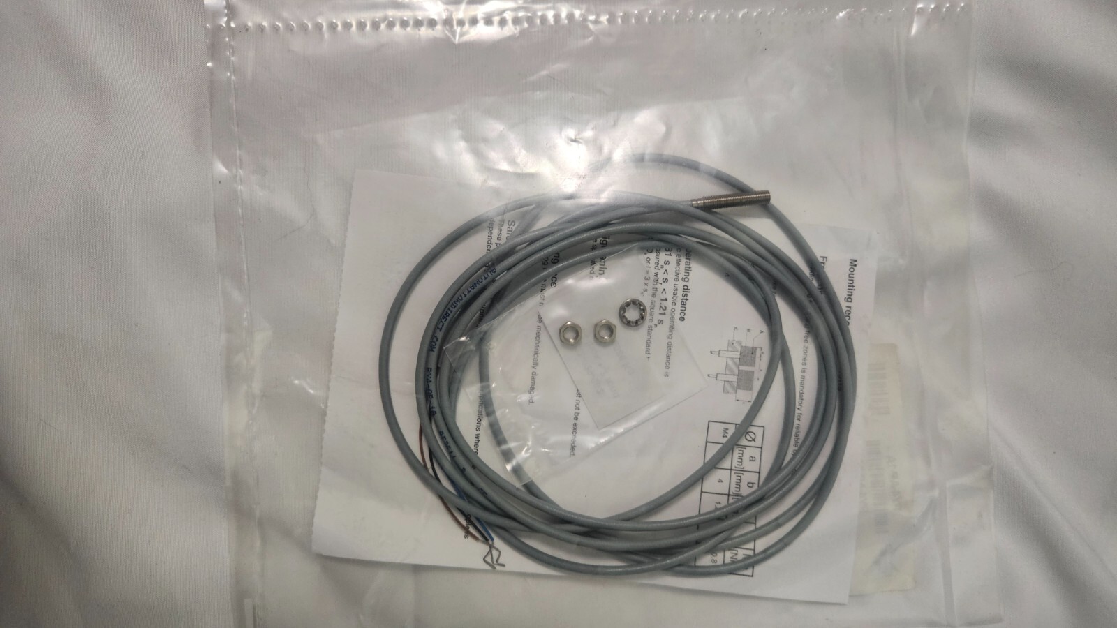 Automation Direct PY4-AP-1A Inductive Proximity Sensor 0.6mm, 10-30VDC, PNP-NO