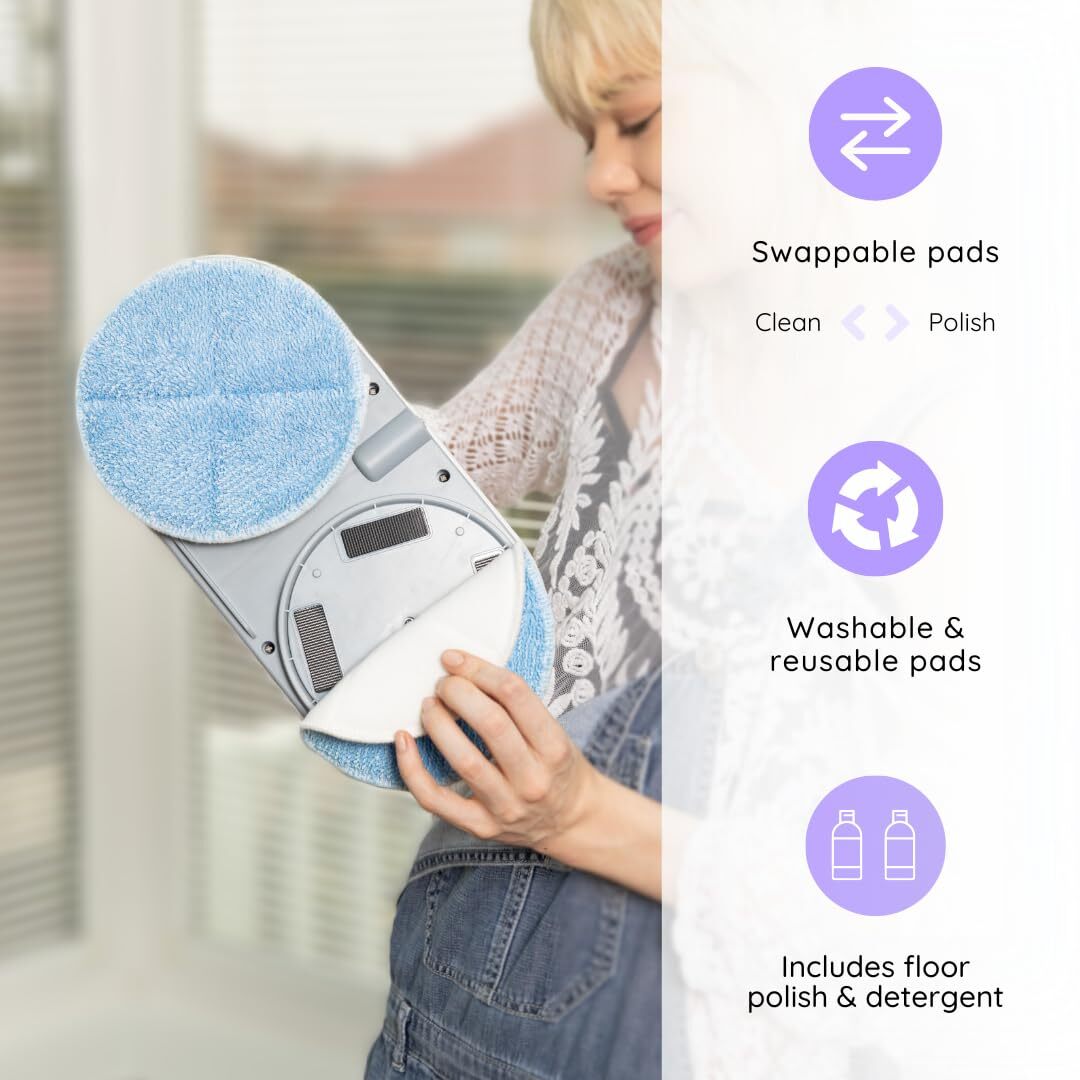 Floor Cleaner Machine Electric Polisher Scrubber Burnisher Buffer
