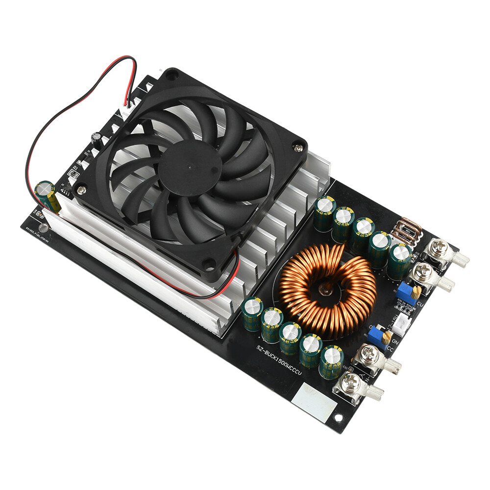 DC-DC Buck Module 1500W Adjustable Power Supply Module 15-90V to 2.5-72V 1.5-50A