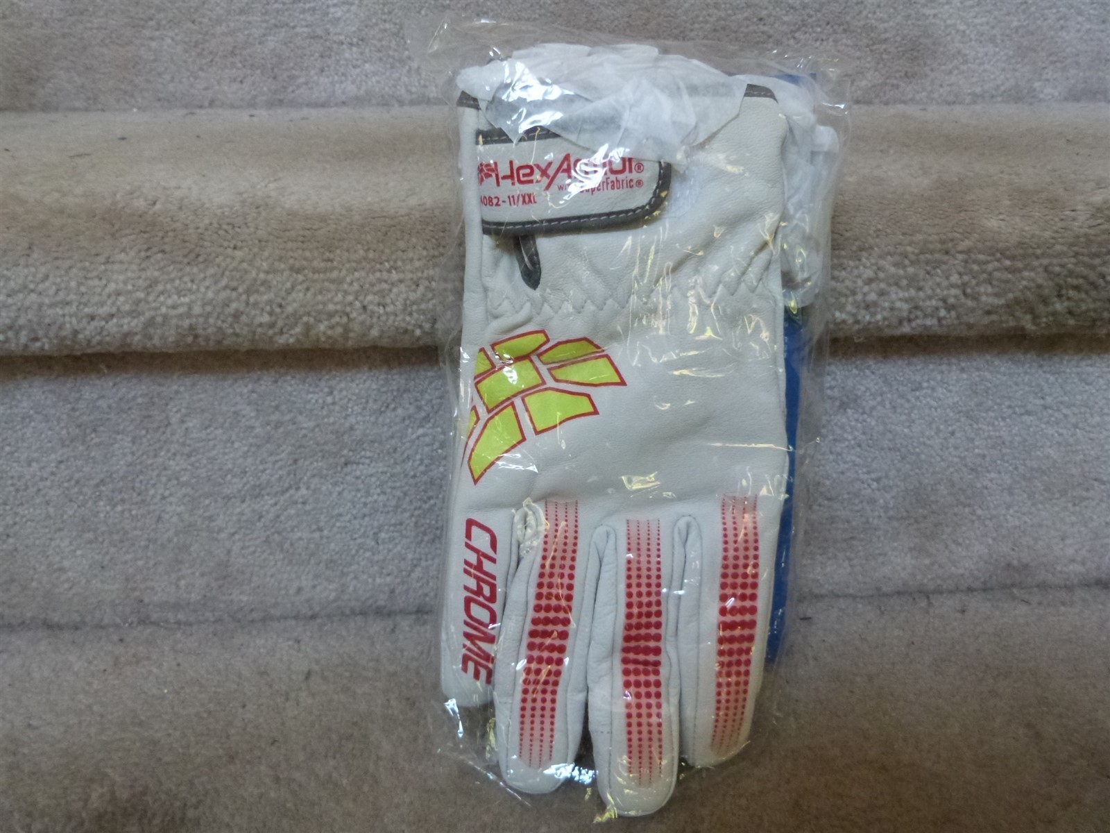 NEW HexArmor Chrome Series Leather 4082 ISEA Cut 5 Work Safety Gloves XXL