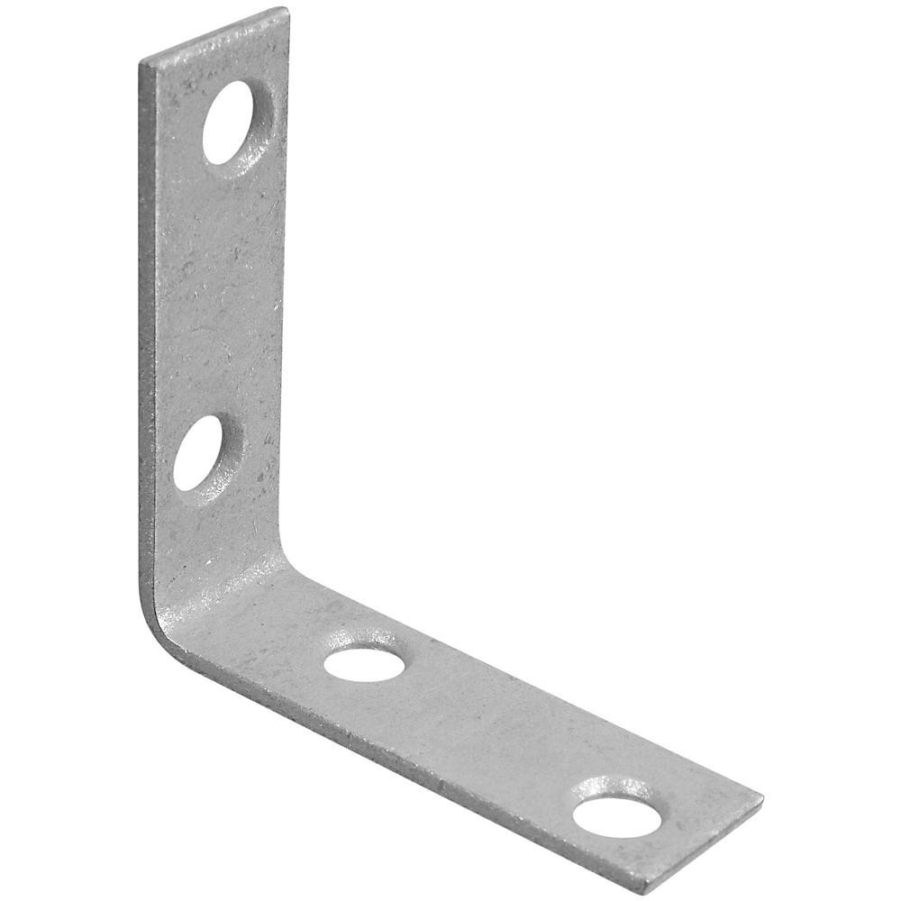 National Hardware 2 in. H X 0.63 in. W X 0.08 in. D Galvanized Steel Inside Corn