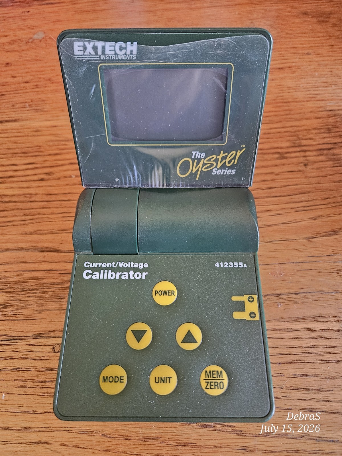 EXTECH MULTIMETER MODEL 412355A Current/Voltage Calibrator – EXCELLENT