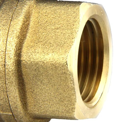 U.S. Solid Motorized Ball Valve 1/2 inch Brass 9-24V AC/DC