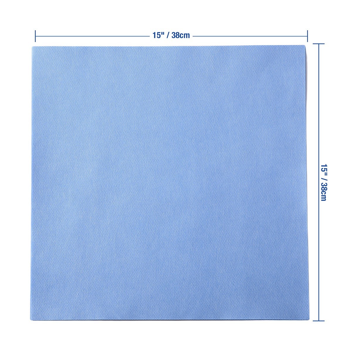 50pcs Sterilization Wrap Sheet Autoclave SMMS Non-Woven Wrap Sheets Crepe Paper