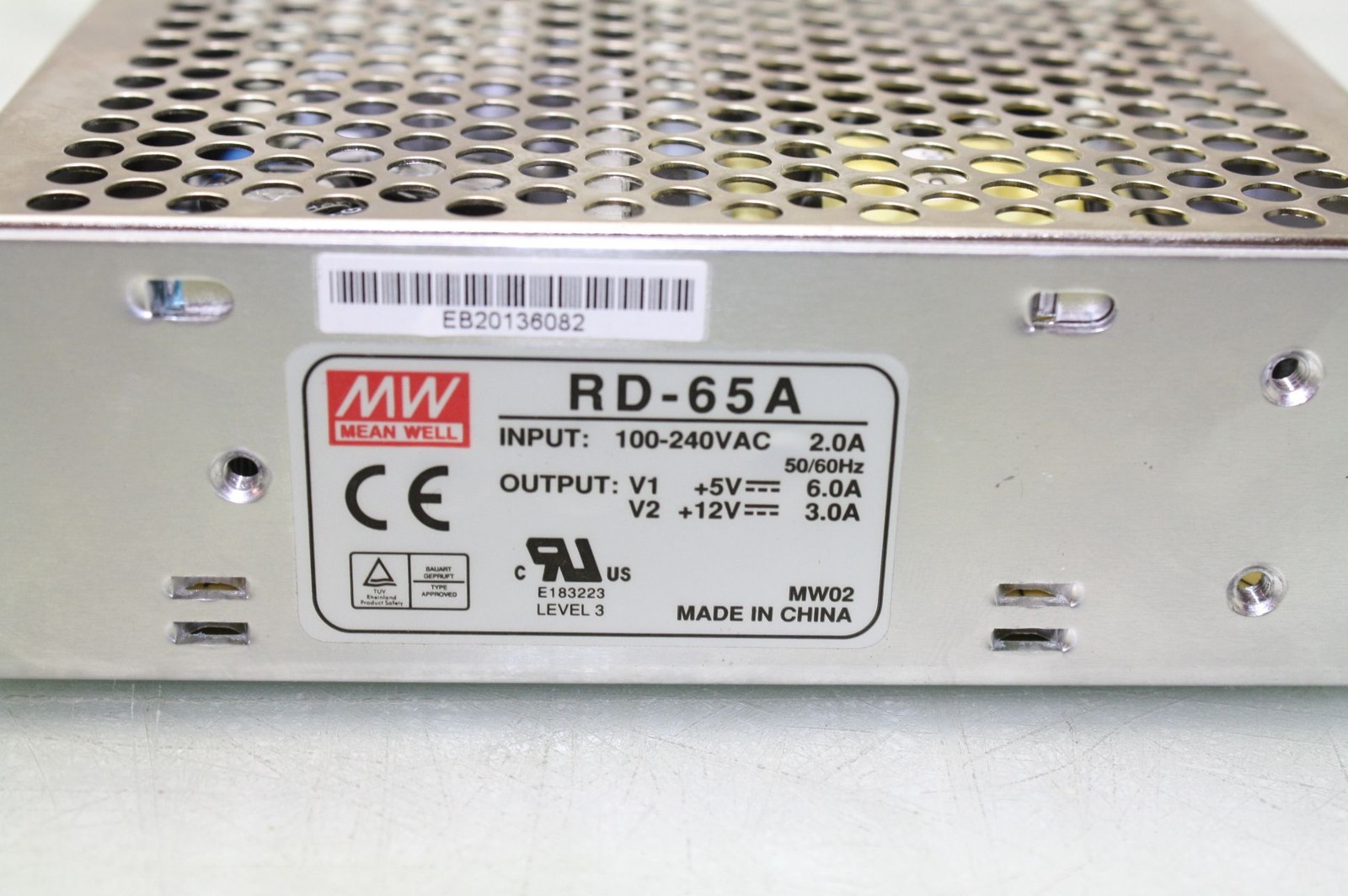 Mean Well RD-65A 12V Power Supply / 5V Power Supply 65W Output