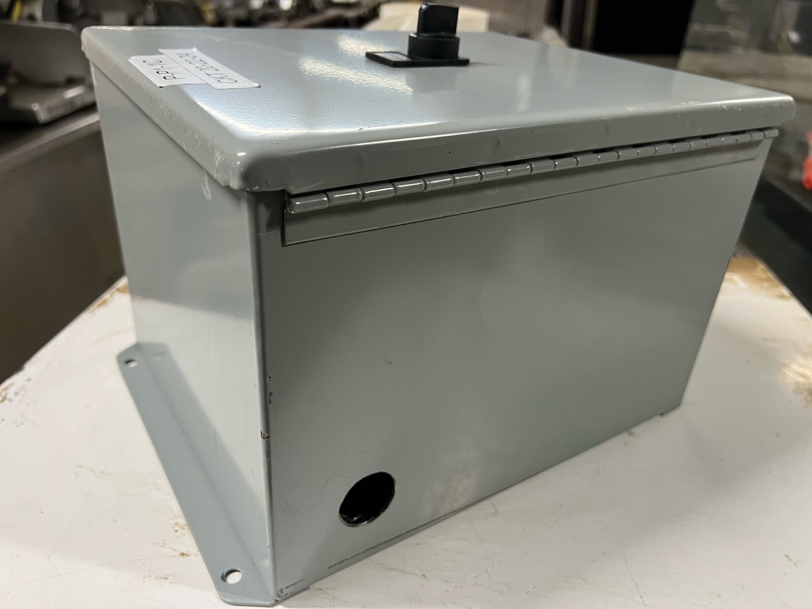 Hammond HJ12108HLP Wall Mount Metal Wire Instrument Enclosure Waterproof Box