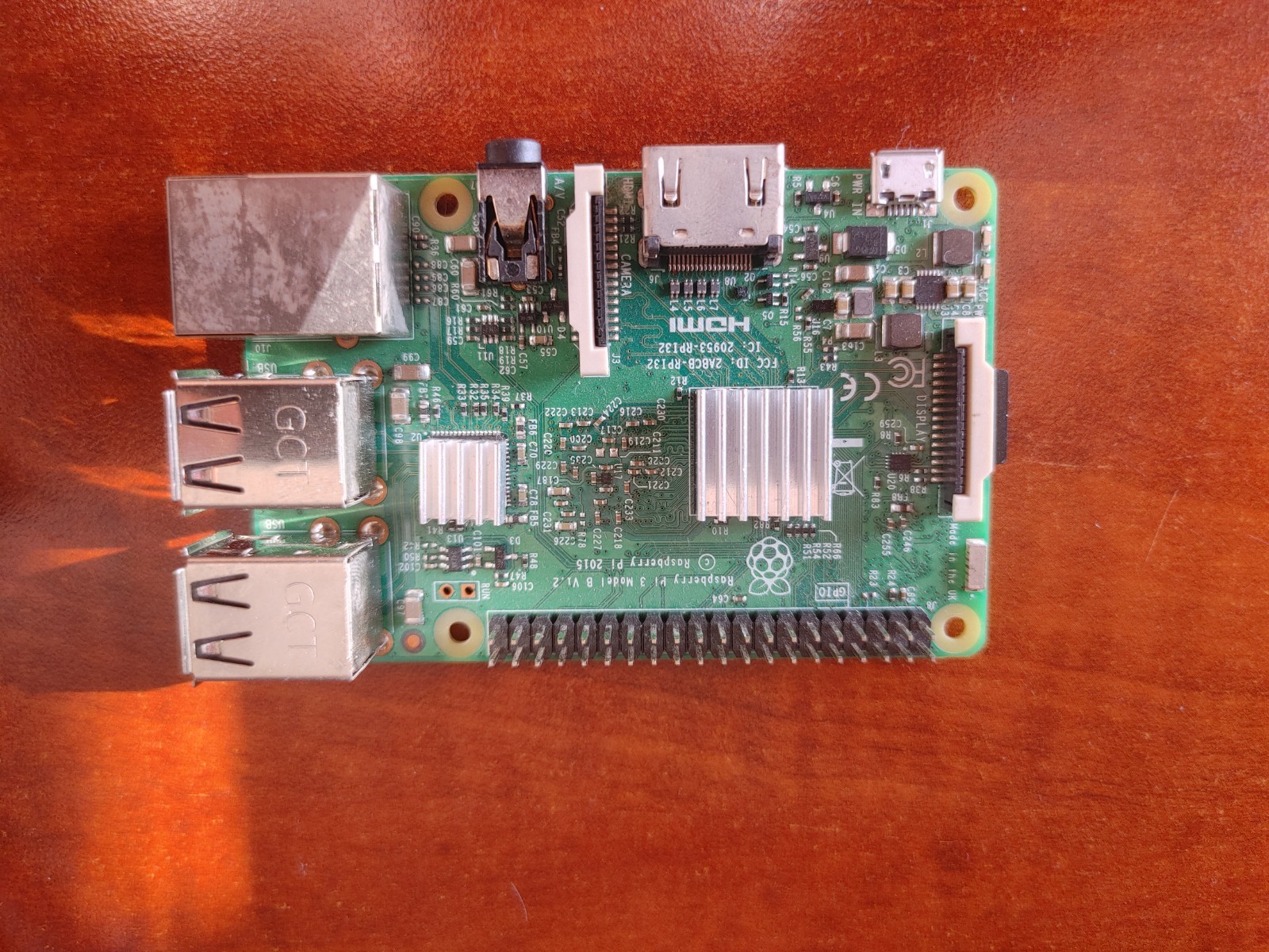 Raspberry Pi 3 Model B V1.2 ARM 1GB RAM Single Board Computer USB Ethernet HDMI