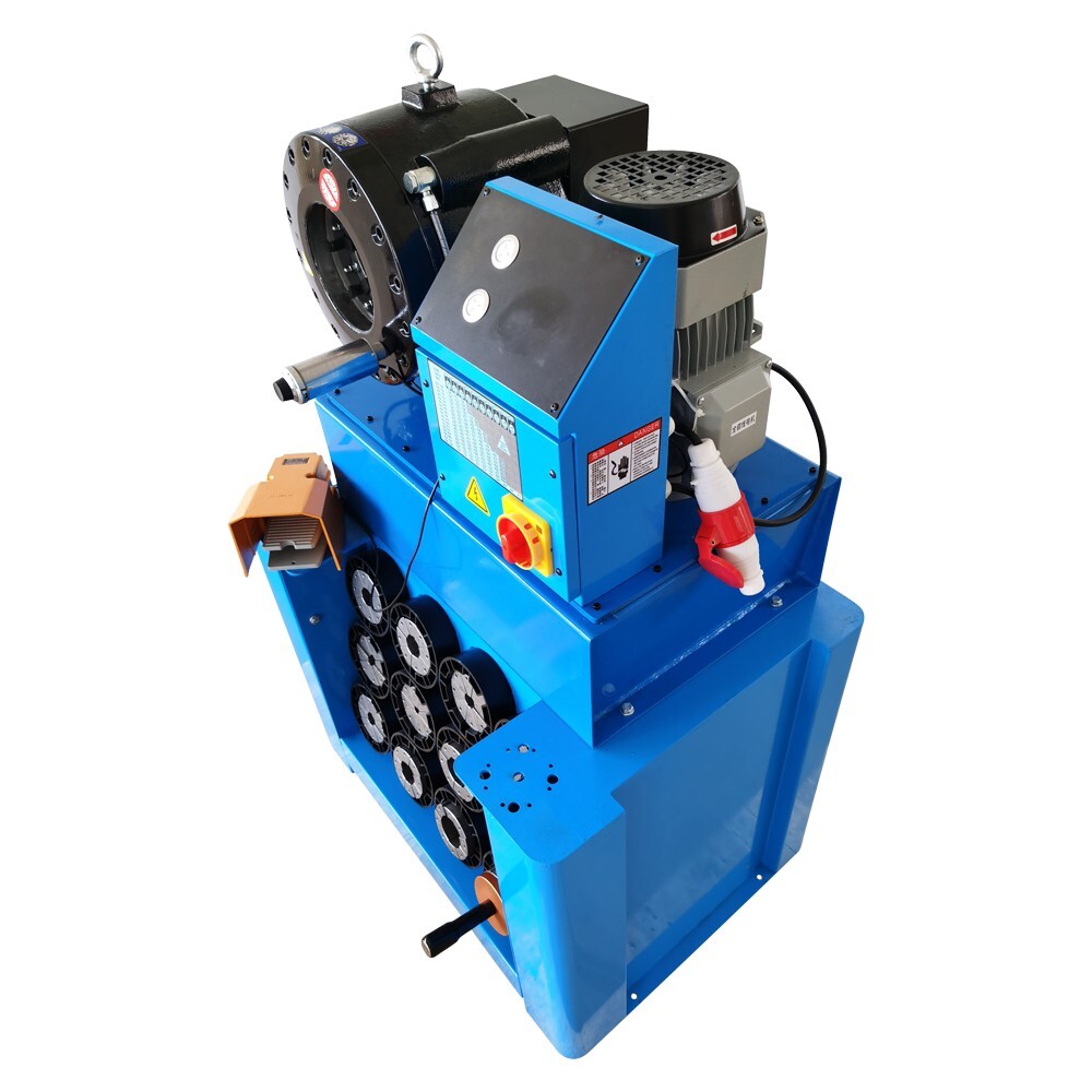 Pipe Reducing Machine 0.55-2.72″Circular Tube Shrinking Machine Hose Clamping