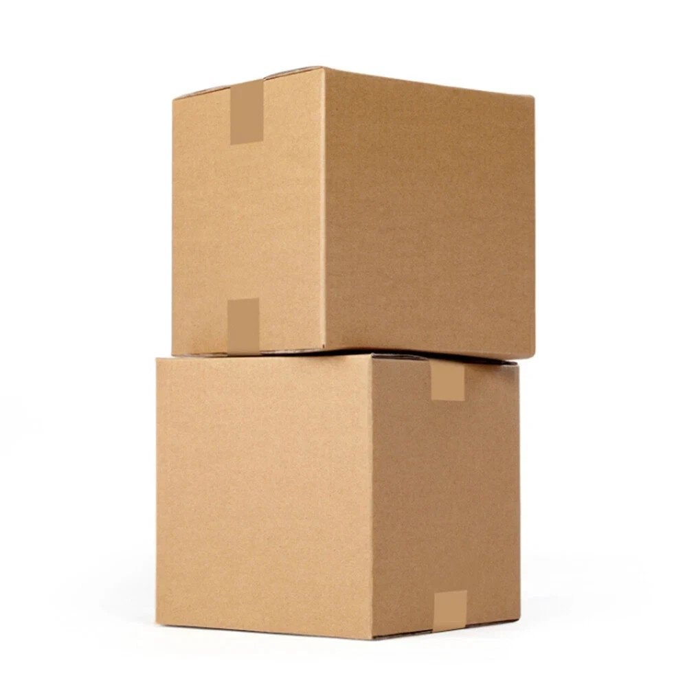100 Pack 4x4x4 Inches Shipping Boxes Corrugated Boxes Small Paper Boxes Mailers