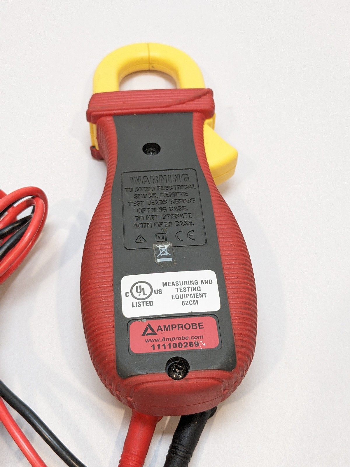 Amprobe ACD-14 TRMS-PLUS Clamp Meter, LCD, 600A, 1.3 In (33mm) Jaw Capacity