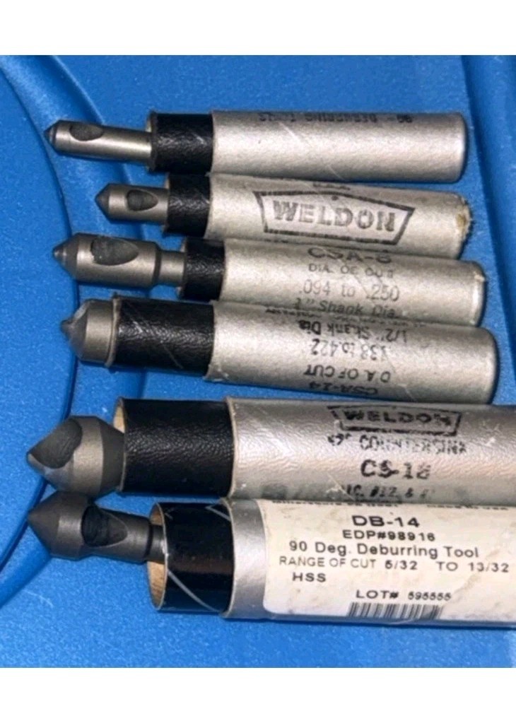 Weldon Machining Lot (25 Pieces)