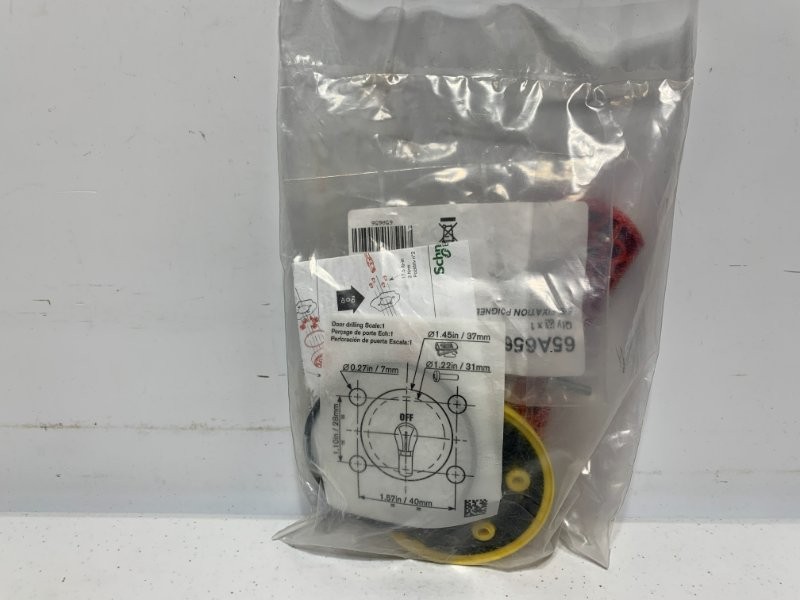 Schneider Electric GS2AH140 Rotary Handle NEMA 1/3R/12 Red/Yellow