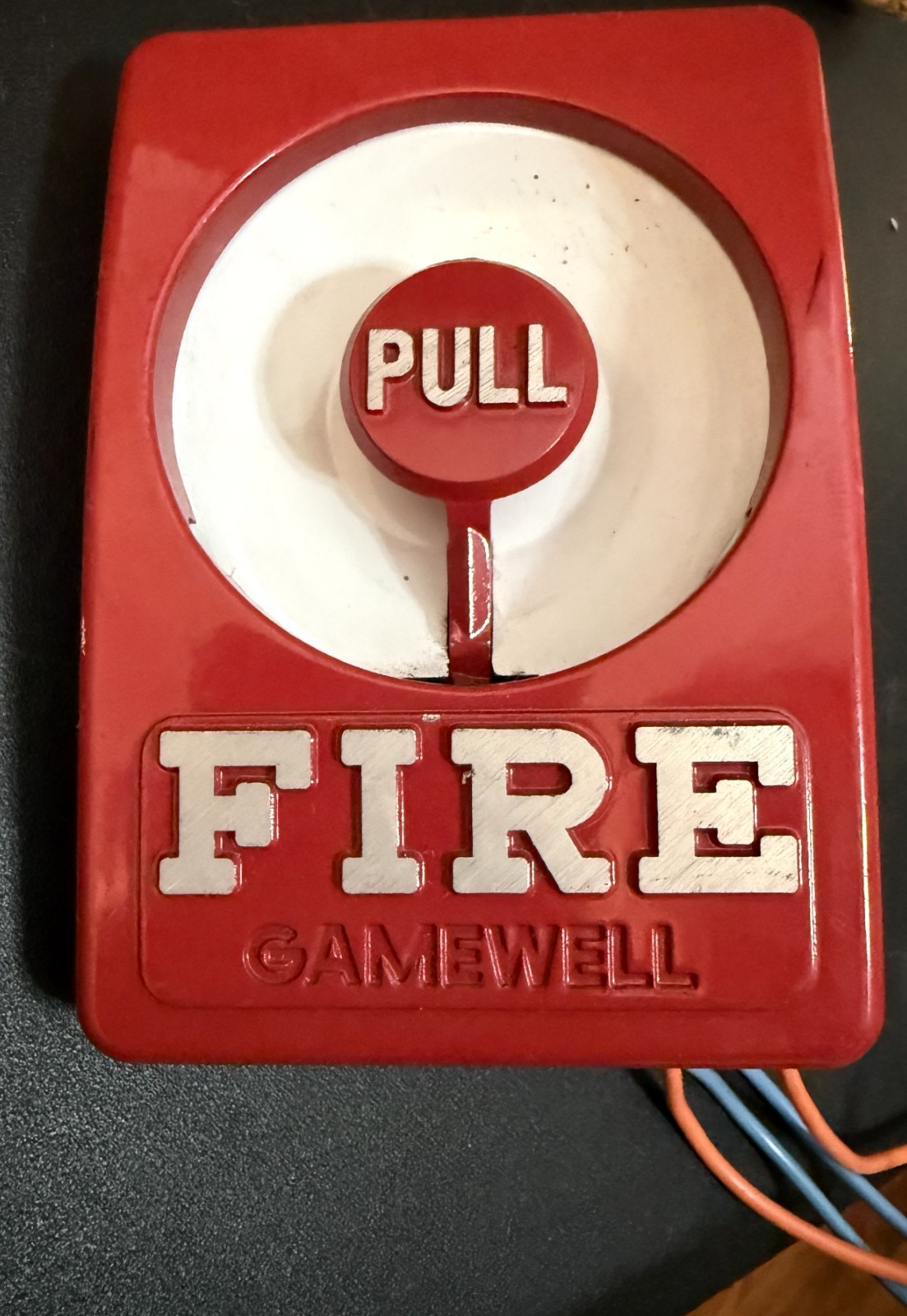 Gamewell-FCI MS-95 Addressable Manual Pull Station Used WORKS