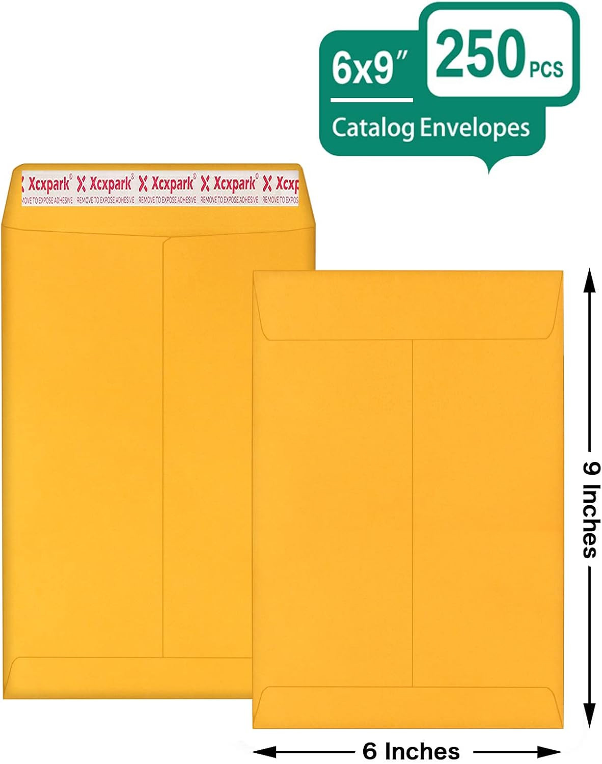 250 PCS 6X9 Inches Security Catalog Envelopes Printable Self Seal Envelopes, ant