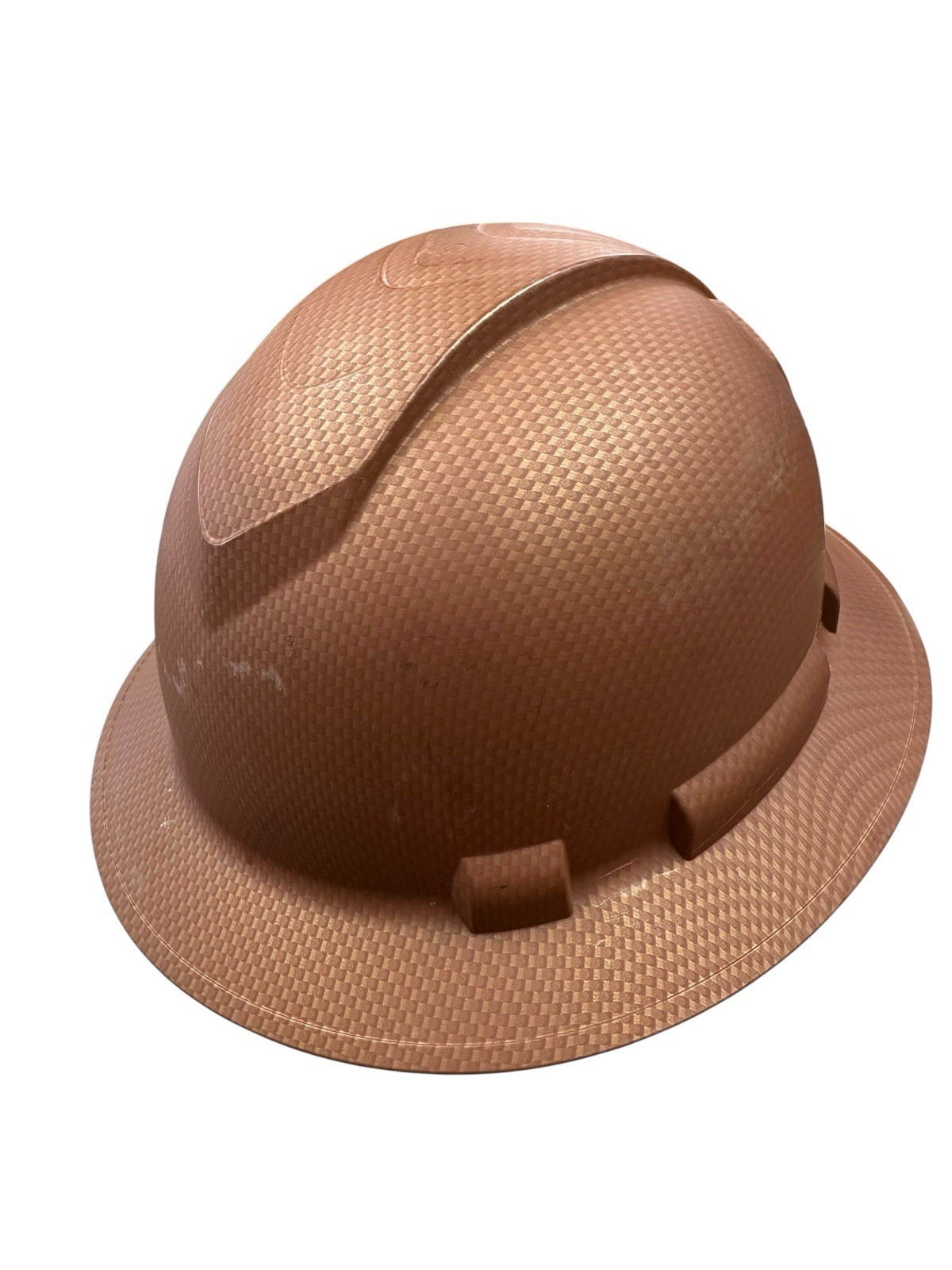 MSA Pyramex Full Brim Copper Ridgeline Protective Safety Hard Hat #200
