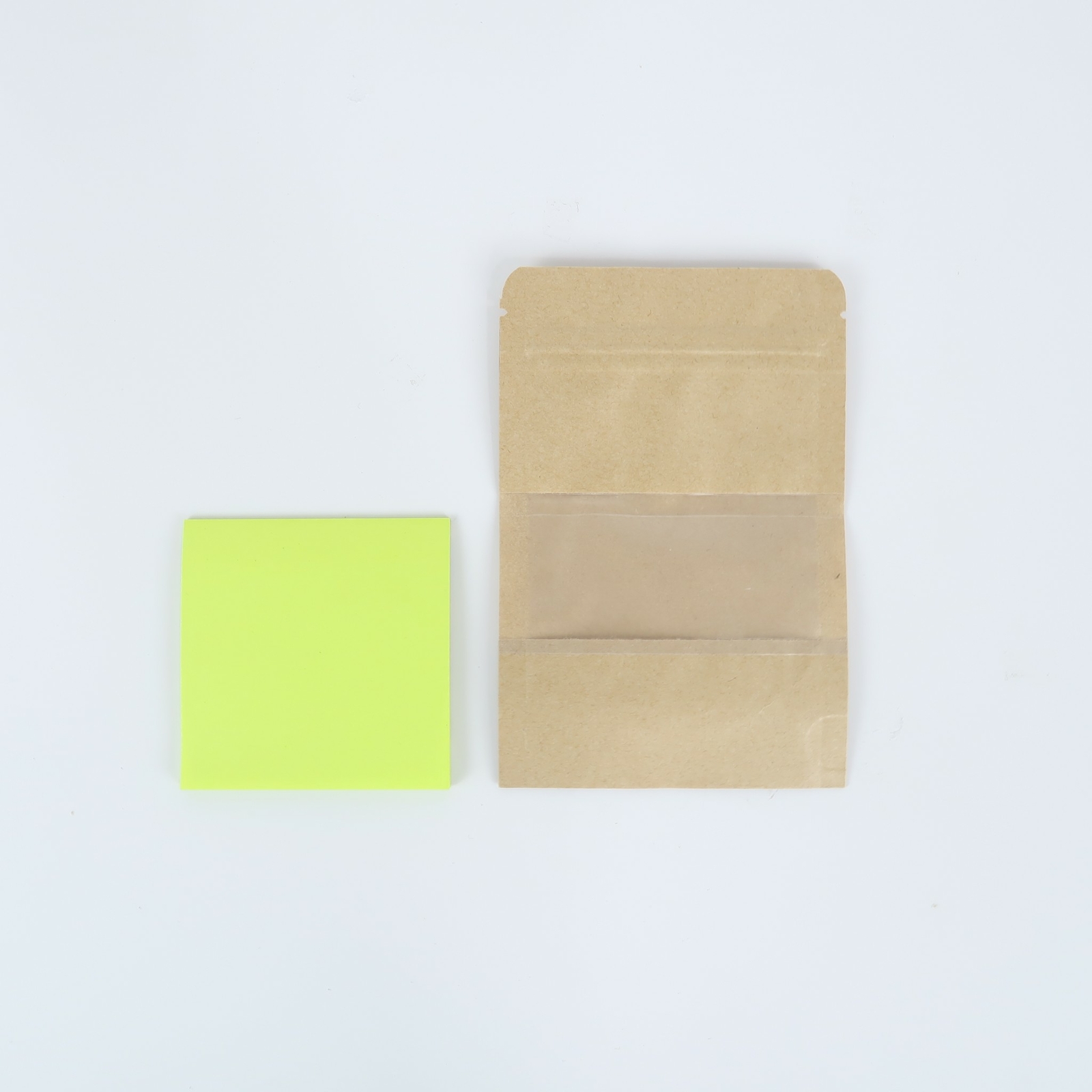 New Brown Kraft Stand Up Zip Seal Bags w/ Clear Window Side Gusset Variety Sizes