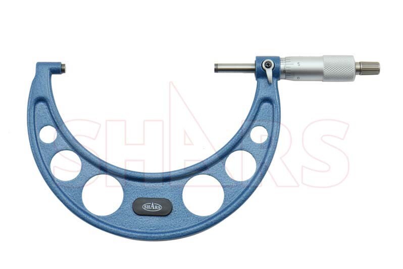 SHARS 0-6″ SOLID METAL FRAME MICROMETER SET NEW R}