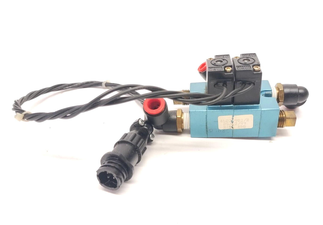 Universal Instruments 45034902/B Valve Pack Assembly Mac Valves 35A-SAC-DFAC-1BA
