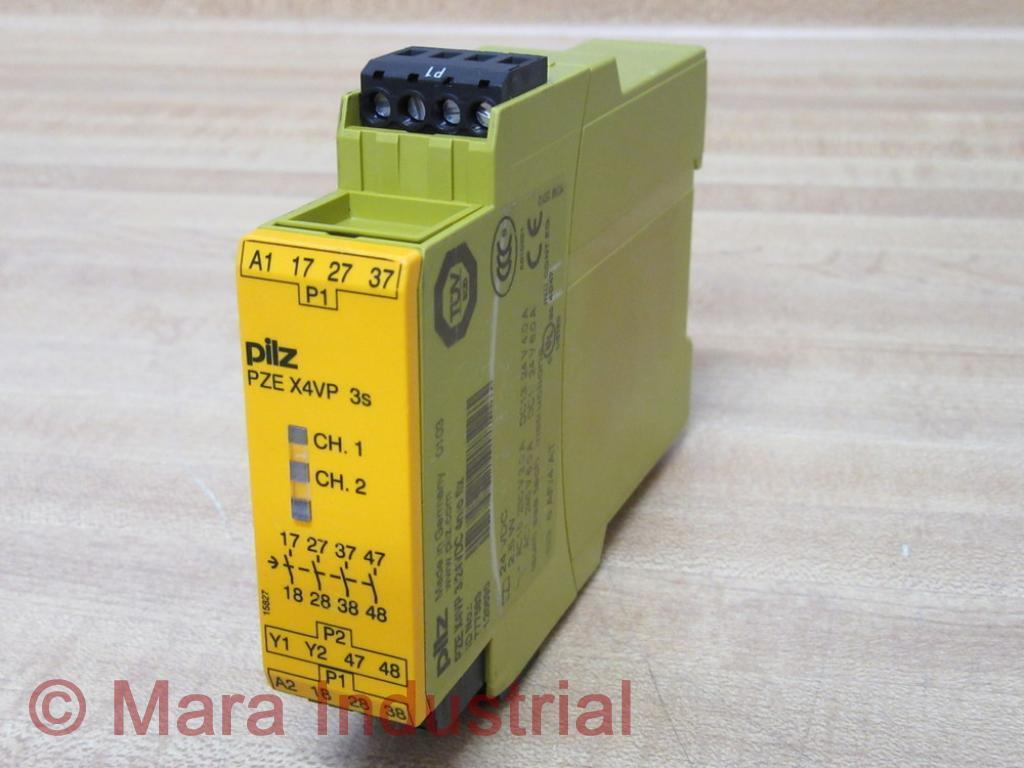 Pilz PZE X4VP 3/24VDC 4N/O Fix Relay 777583 120690