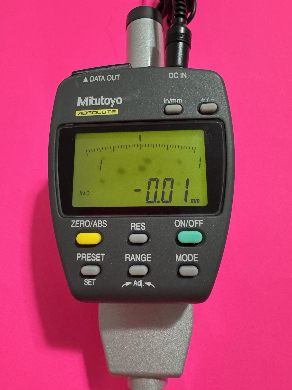 Mitutoyo ABSOLUTE ID-F150E with Adapter And Cable