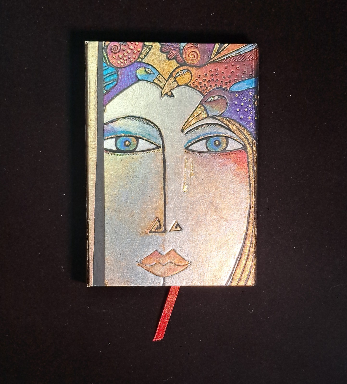 Paperblanks Laurel Burch Blank Notebook Self Portrait Soul & Tears Mini 4″ x5.5″