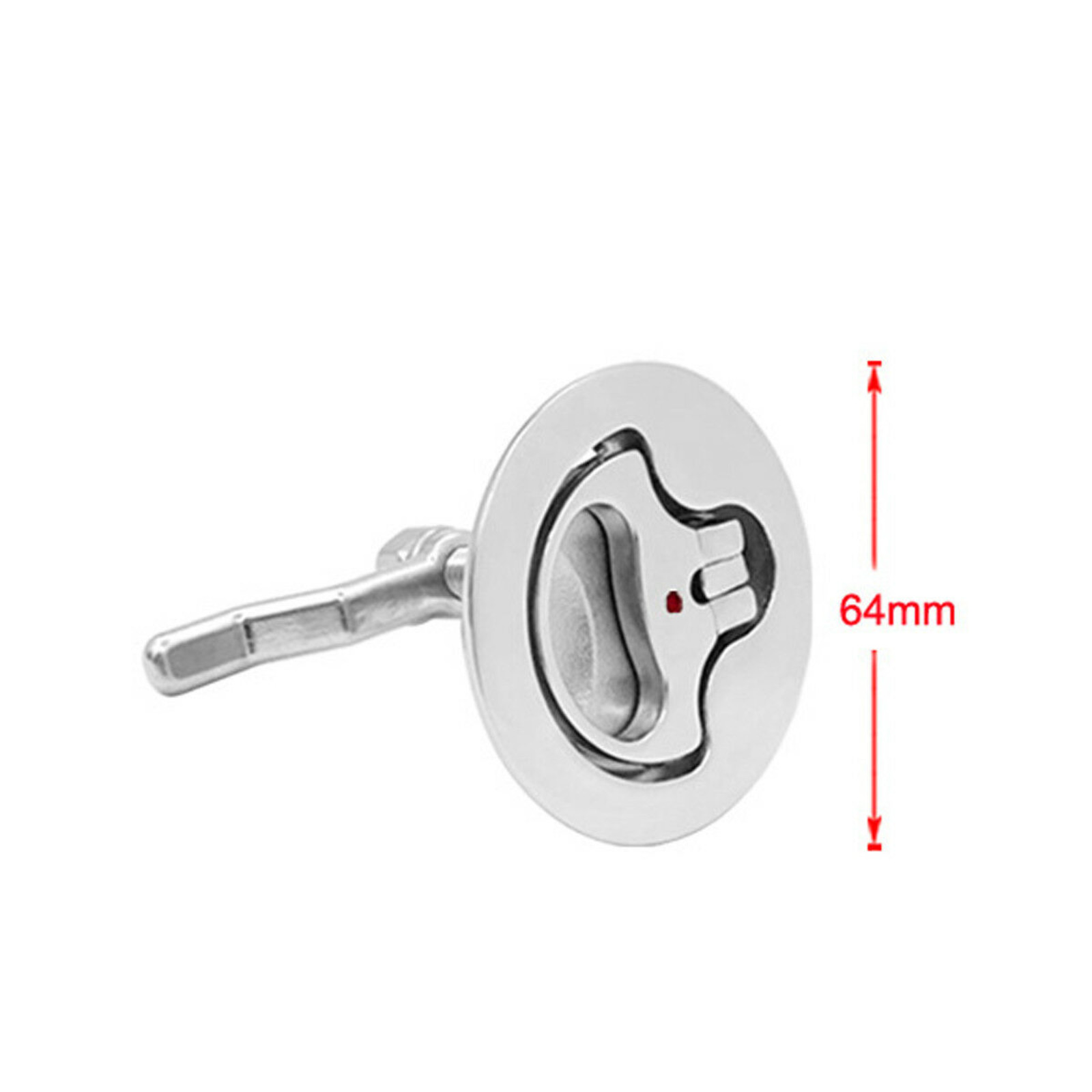 316 Stainless Flush Pull Latch Marine Boat Hatch Handle Caravan Floor Lock