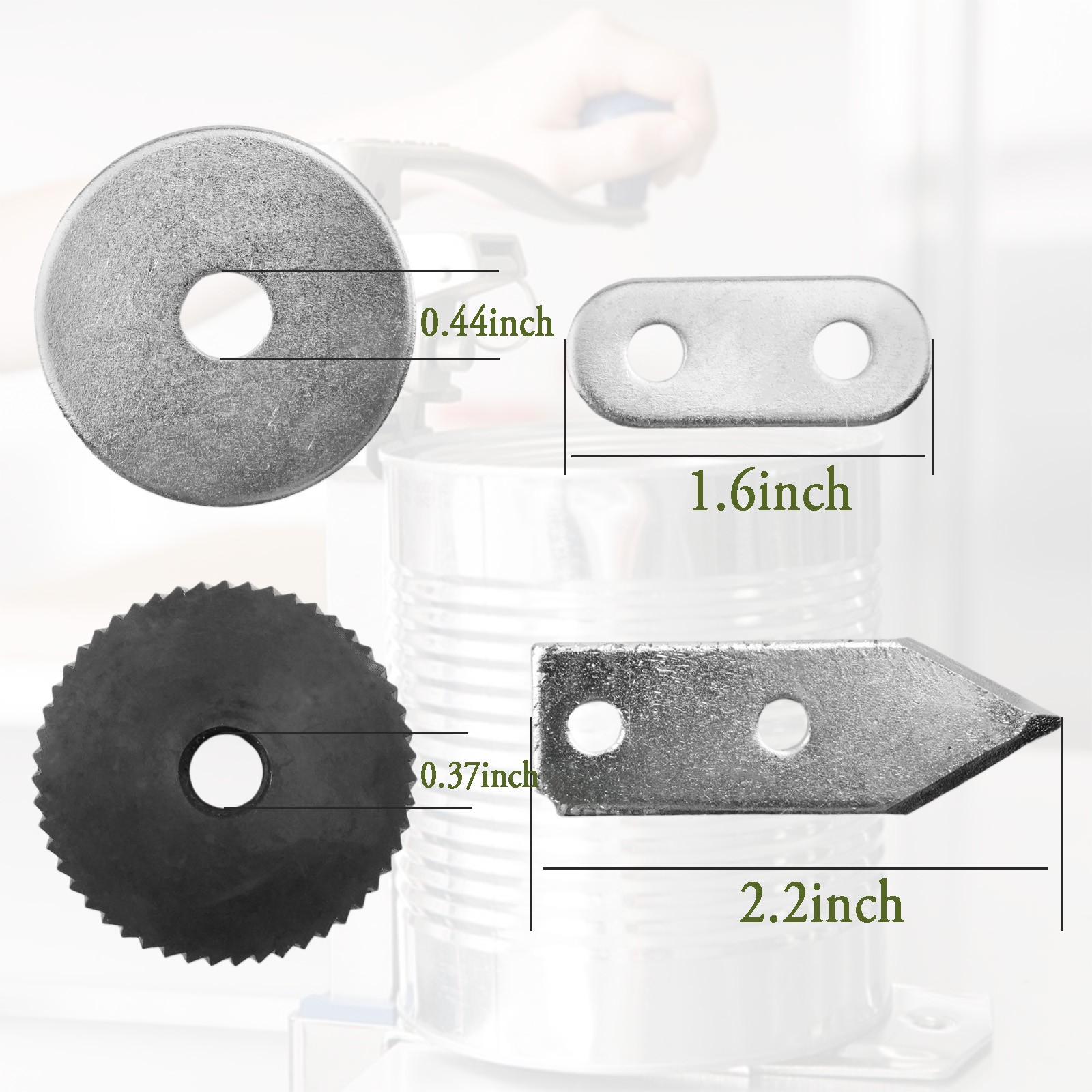 Knife and Gear Kit KT1100 Fit for Edlund Can Opener Commercial Can Opener