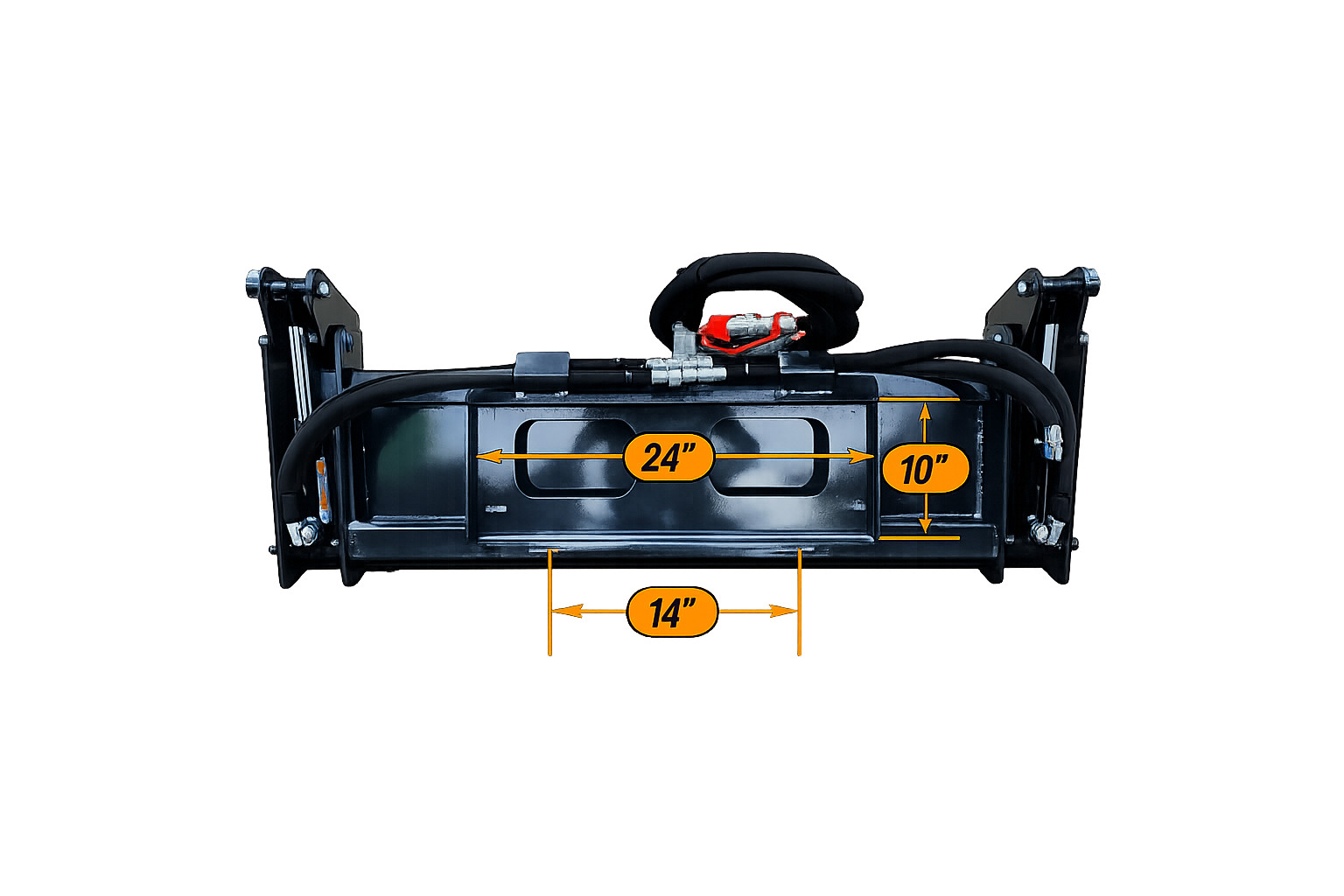 4-in-1 Combo 48″ Bucket Mini Skid Steer Loader Attachment Toro Dingo+ More