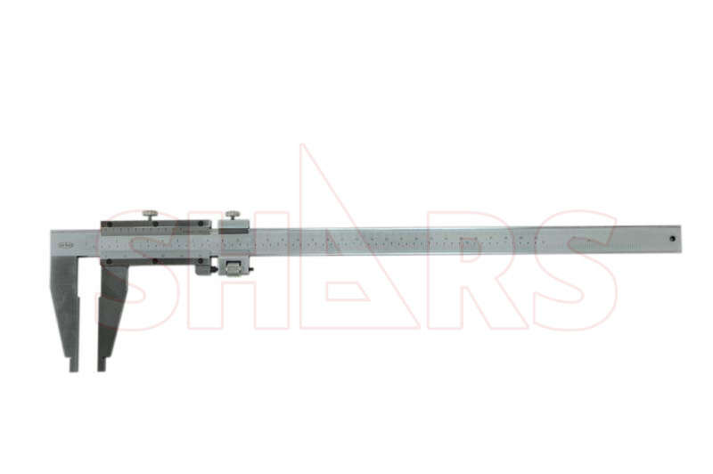 12″ / 300mm Heavy Duty Vernier Caliper 2.90″ Jaw Depth + Inspection Report R}