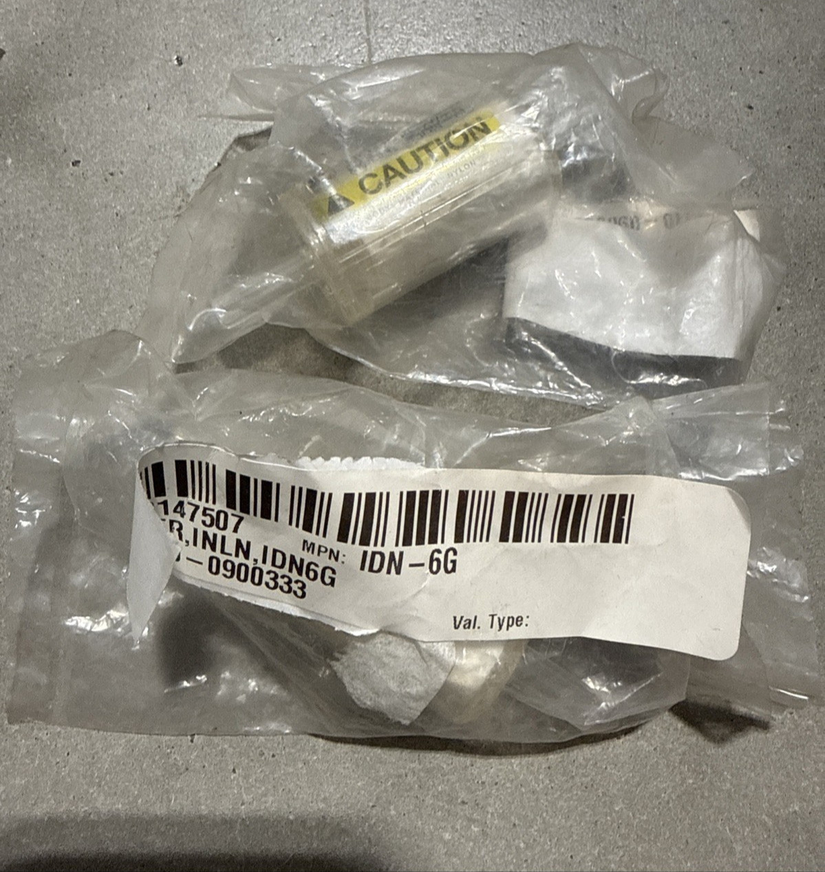 Parker Finite IDN-6G Inline Coalescing Compressed Air Filter Gas Nylon 2-Pack