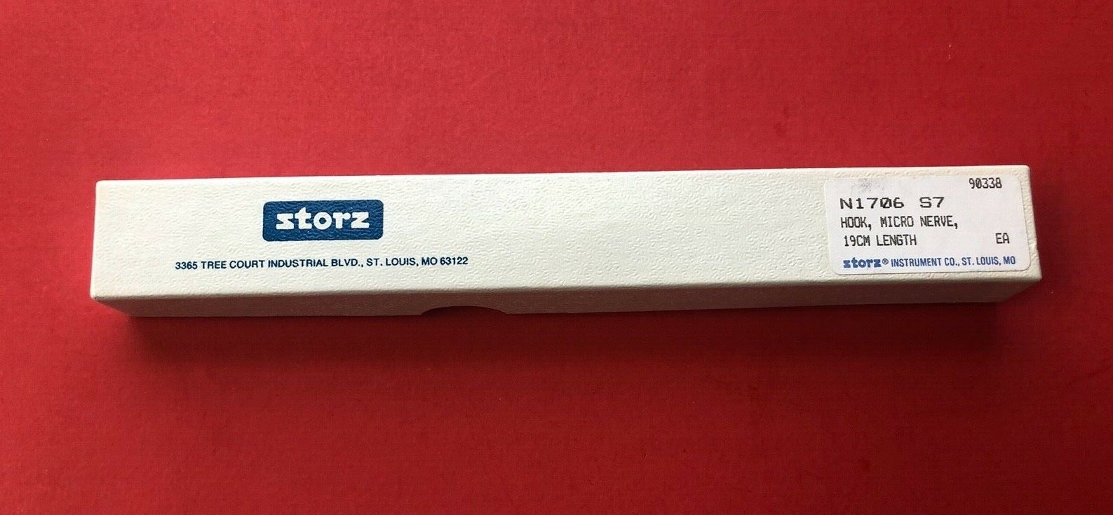 Karl Storz Micro Nerve Hook N1706 S7 ENT and Plastic Surgery Instrument