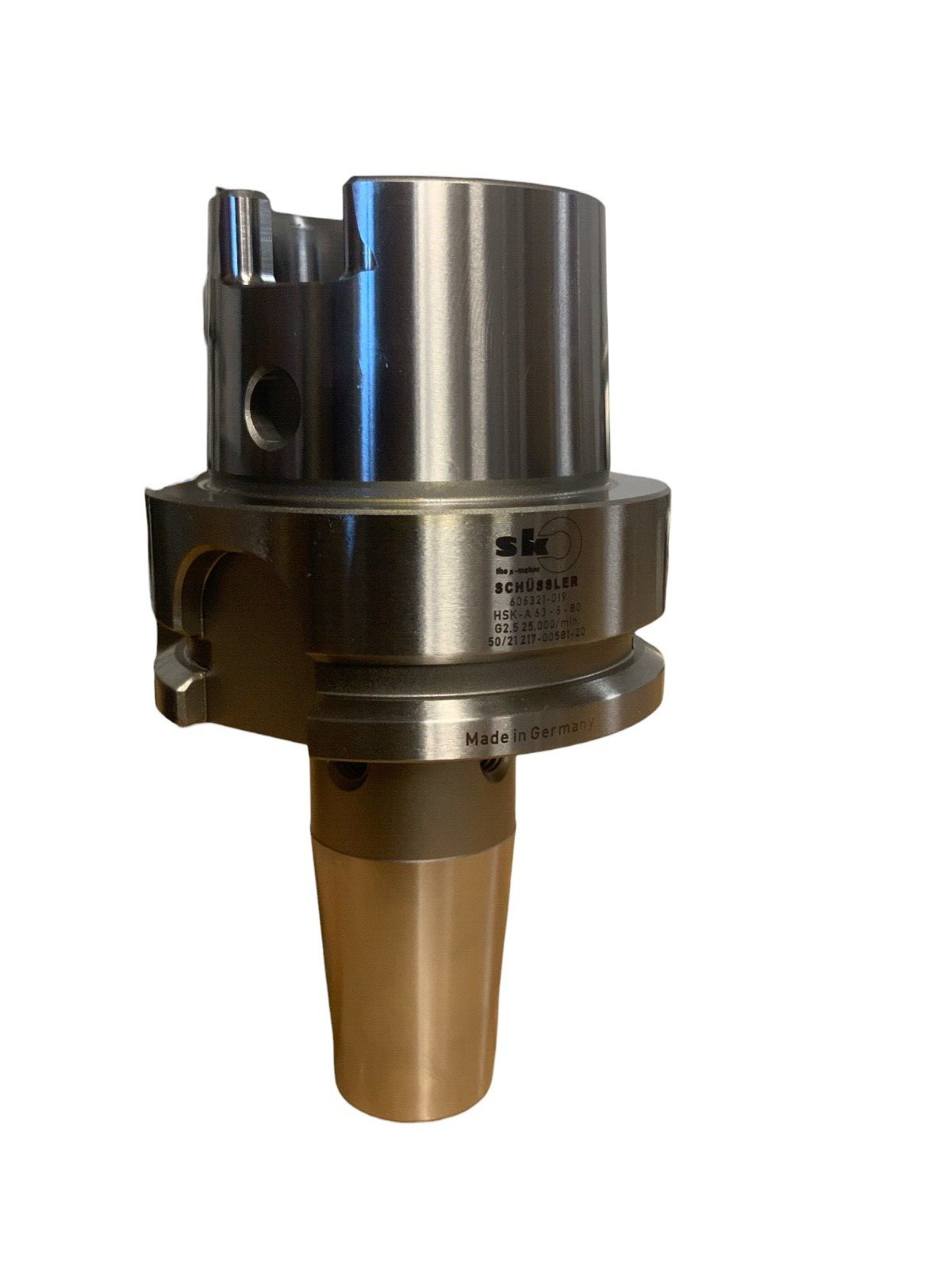 SHRINK FIT HOLDER “COOL TOO” HSK-A 63-6-80, G2,5, 25.000/MIN. 606321-019.