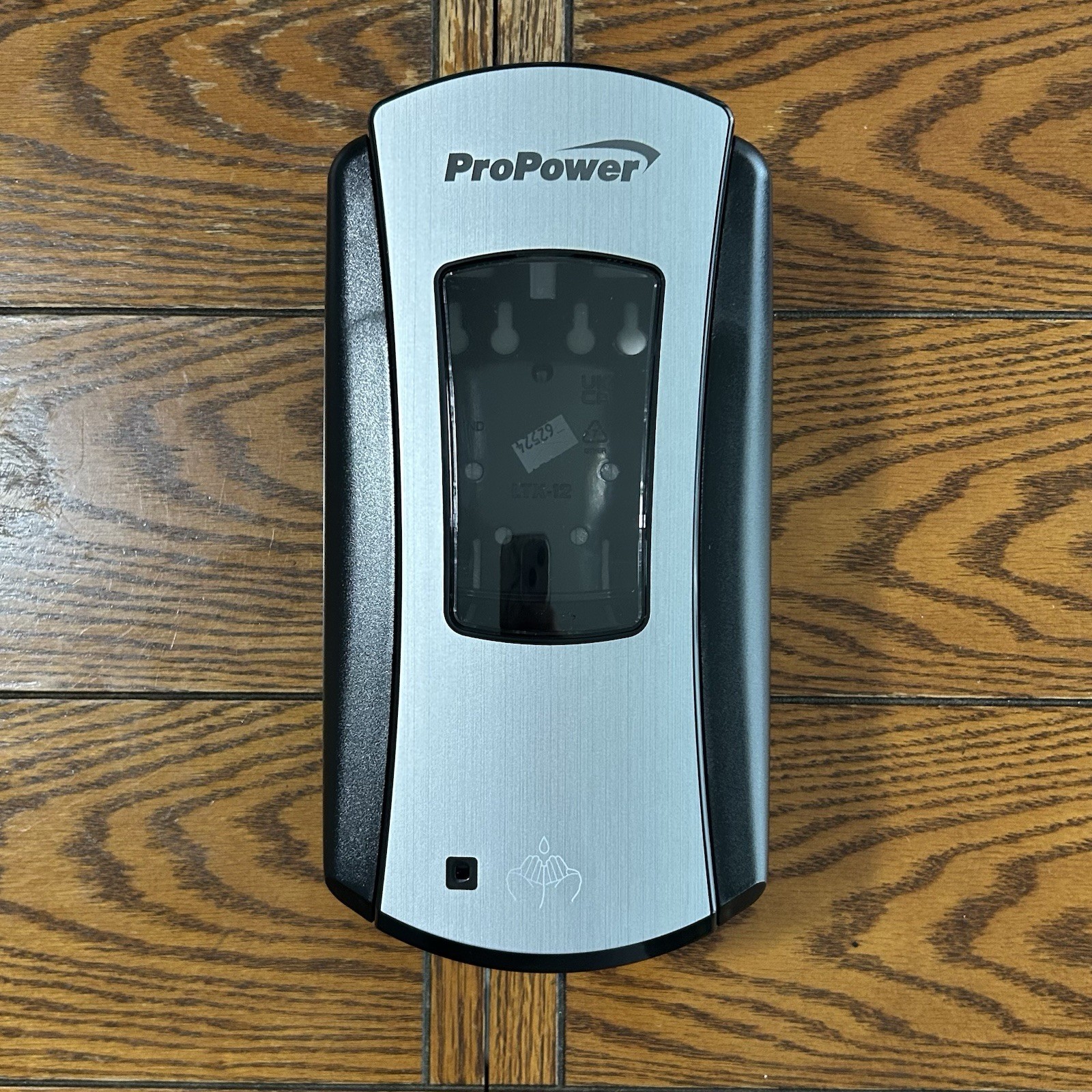 ProPower Automatic Soap Dispenser 1200ml Black And Chrome NEW No Box
