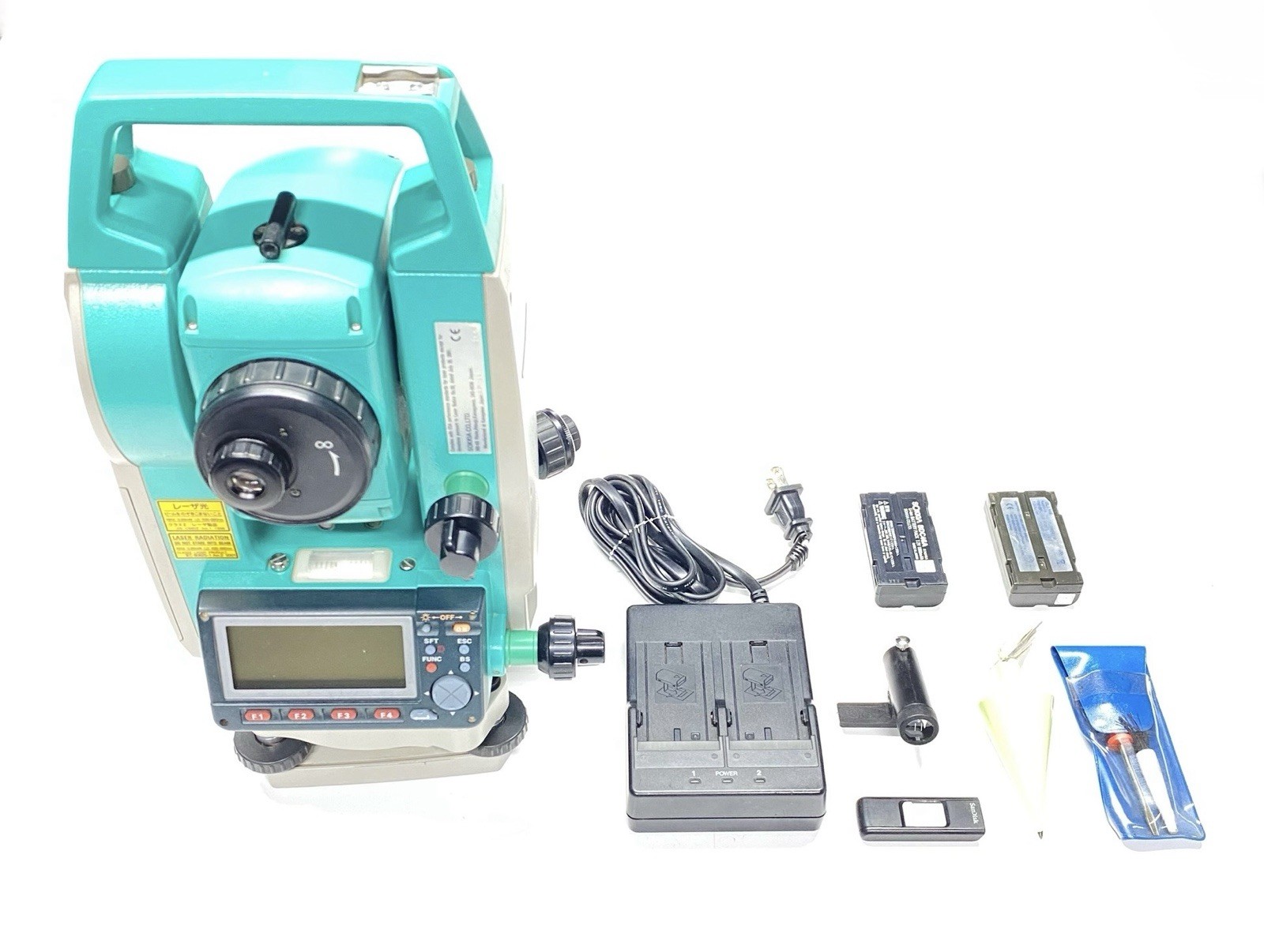 Sokkia SET630R Reflectorless Total Station W/ 2 Batteries, Case, Charger, Tools