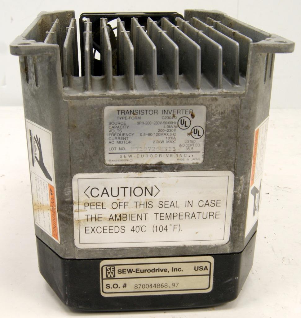 SEW-Eurodrive C2302.0 Transistor Inverter Drive / 3PH-200-300V/ Motor Drive