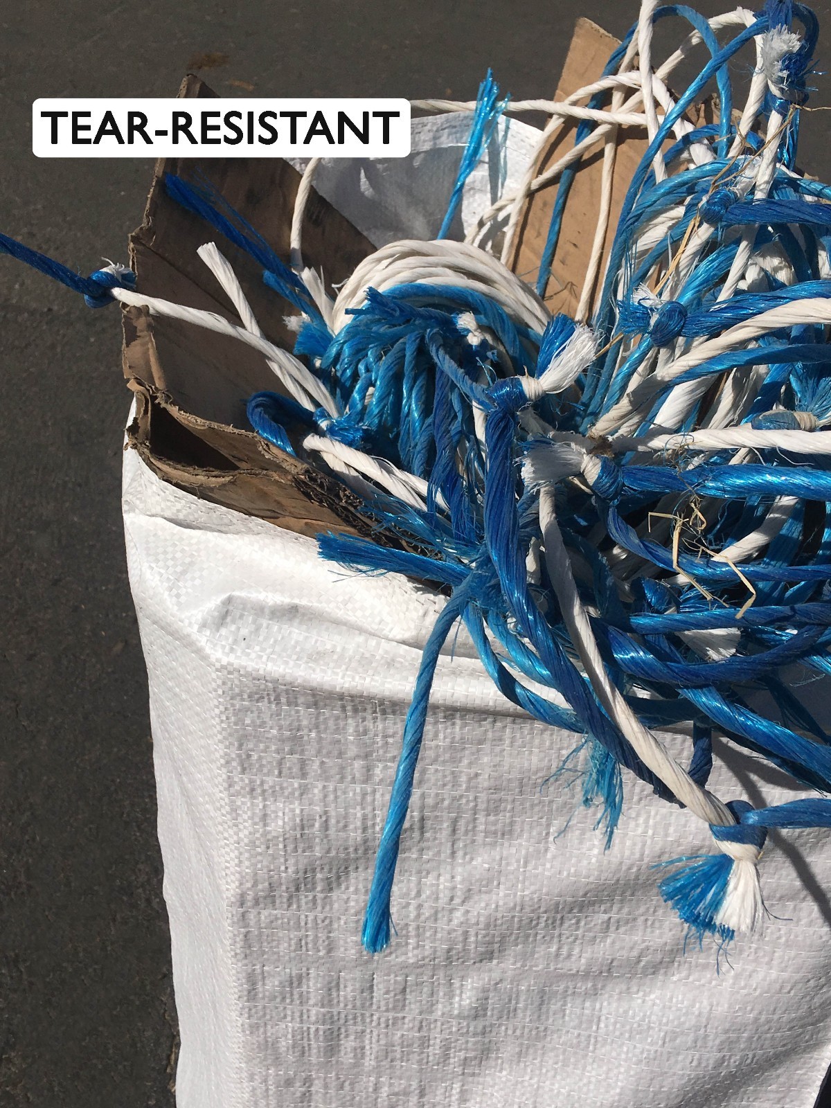 (25) Reusable Contractor Sandbags – 6 Mil – 25″ x 40″ – Garbage, Dumpster Bag