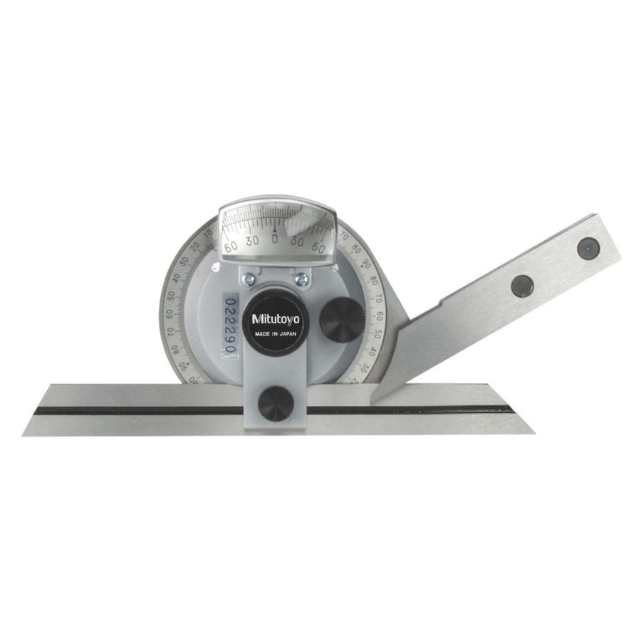 Mitutoyo 187-907-10 Universal Bevel Protractor 150mm 6in Precision Angle