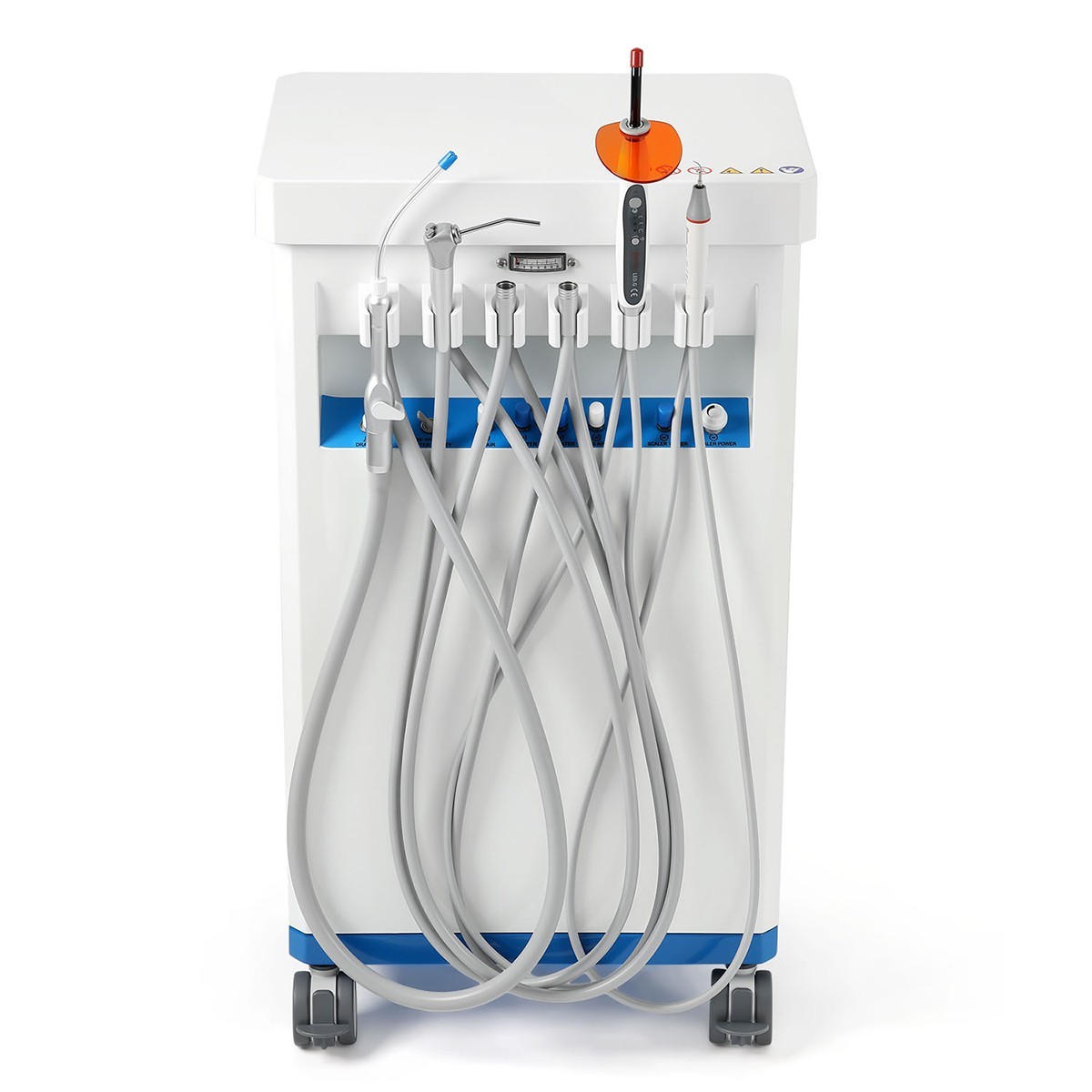 GU-P209 Dental Mobile Delivery Cart Treatment Unit Air Compressor Suction FDA