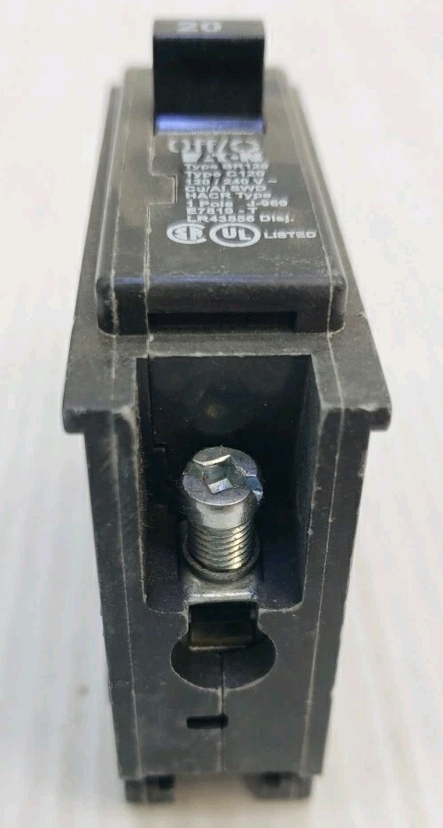 EATON BR120 Circuit Breakers (14 Pack) 20 AMP 1 Pole Type *NEW BOX of 14* {33}