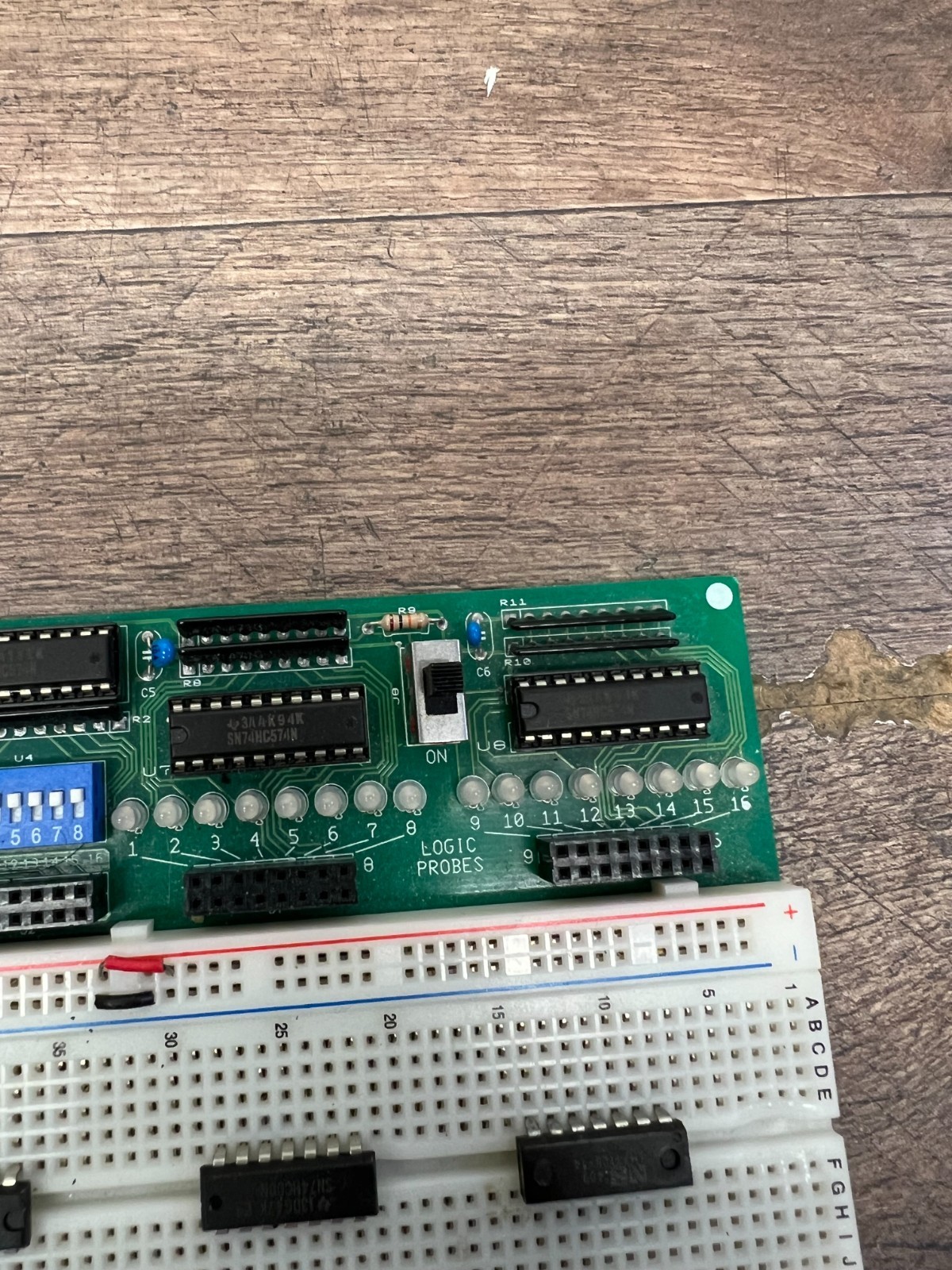 Analog and Digital Breadboard Experiment Board