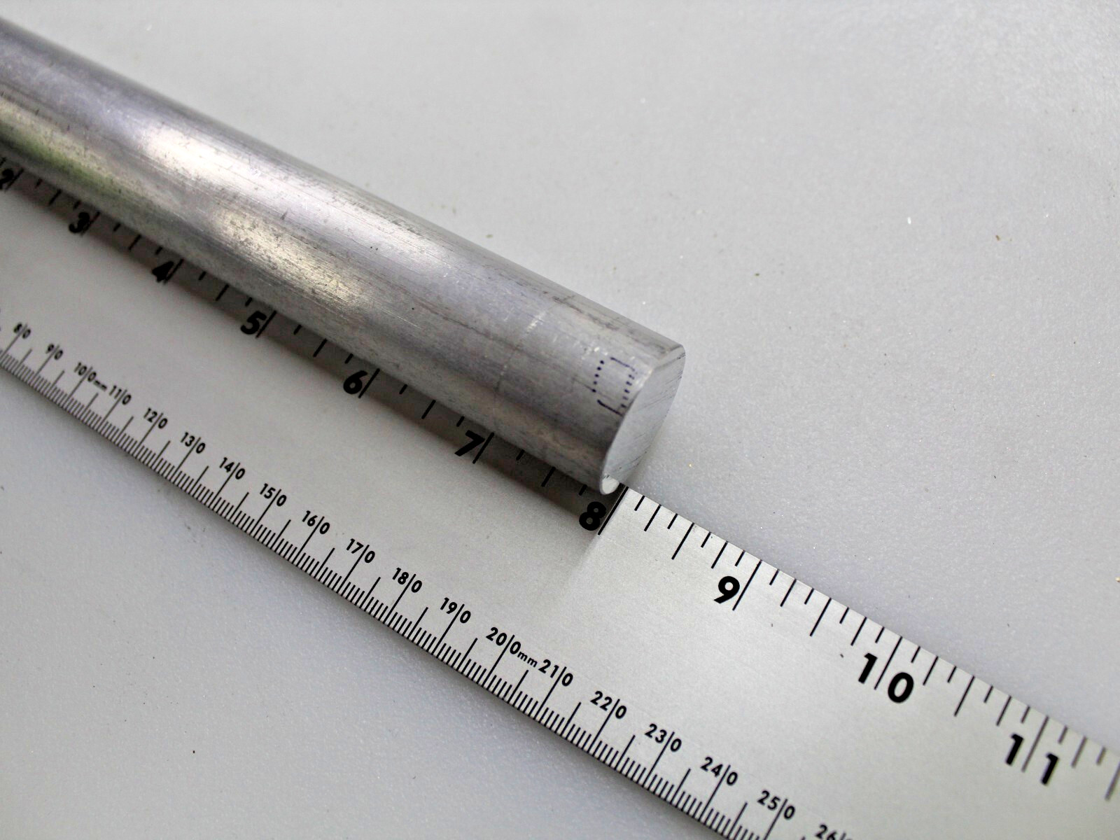1-1/16″ ALUMINUM 6061 ROUND ROD 8″ long Solid T6511 Extruded Lathe Bar Stock