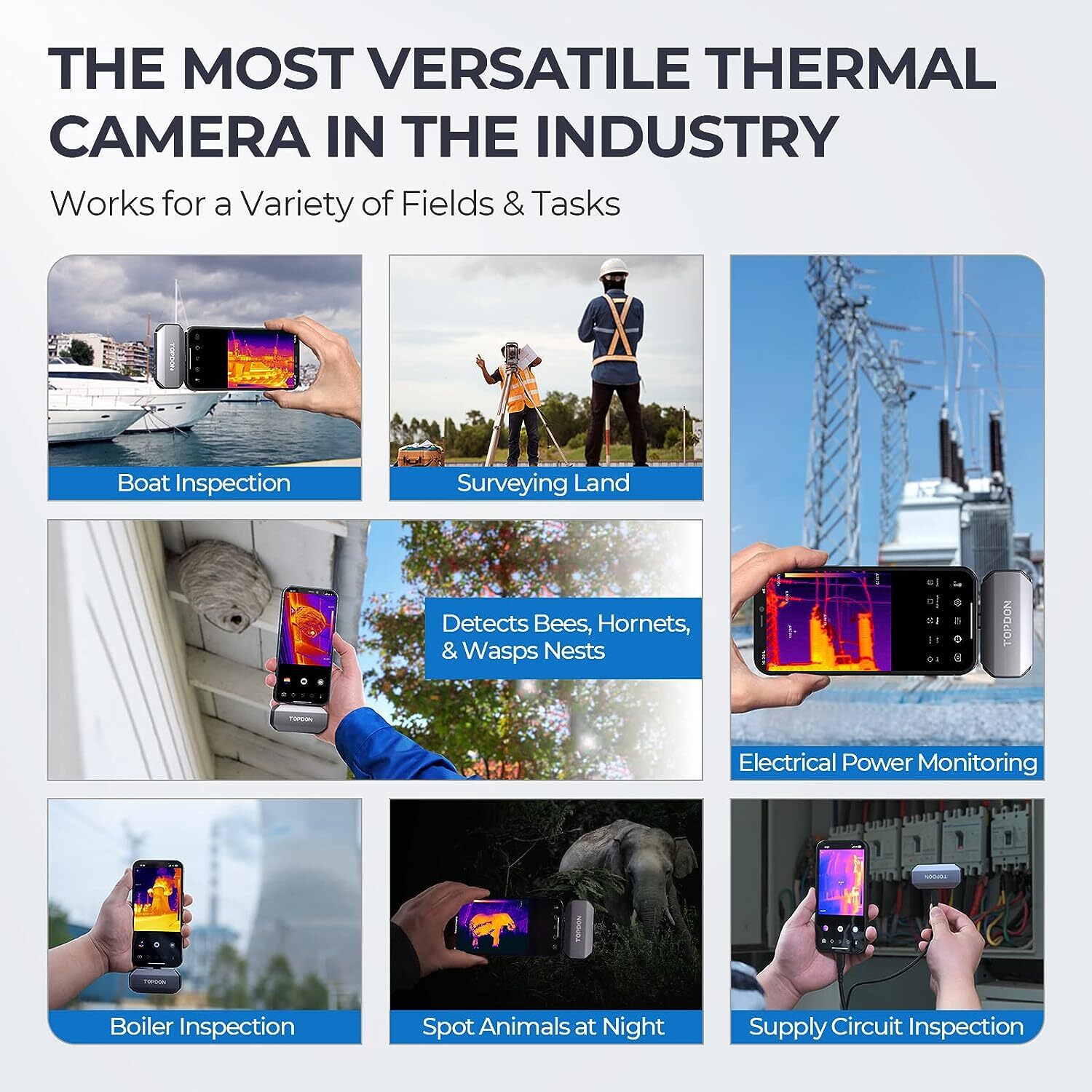 2026 TOPDON TC002 Infrared Thermal Imaging Camera IR Imager for IOS iPhone/iPad