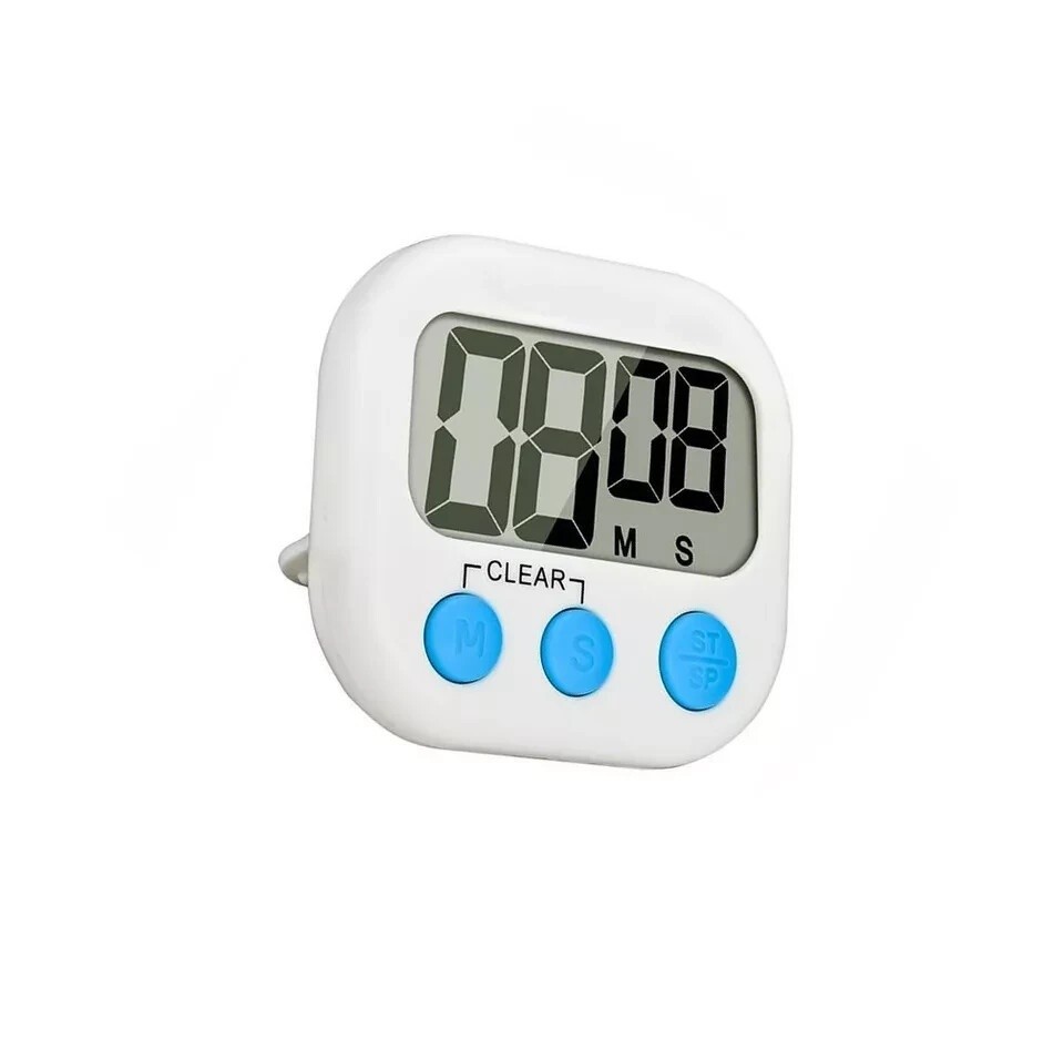 1PC Large LCD Digital Timer Loud Alarm Magnetic Cooking Count Down Up YL *kk