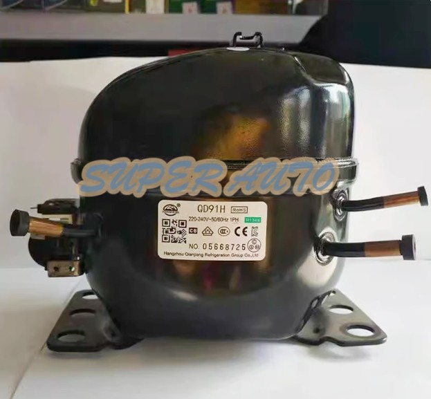 1PC New Refrigerator freezer compressor R134a QD91H 220-240V~50Hz 1PH 183W