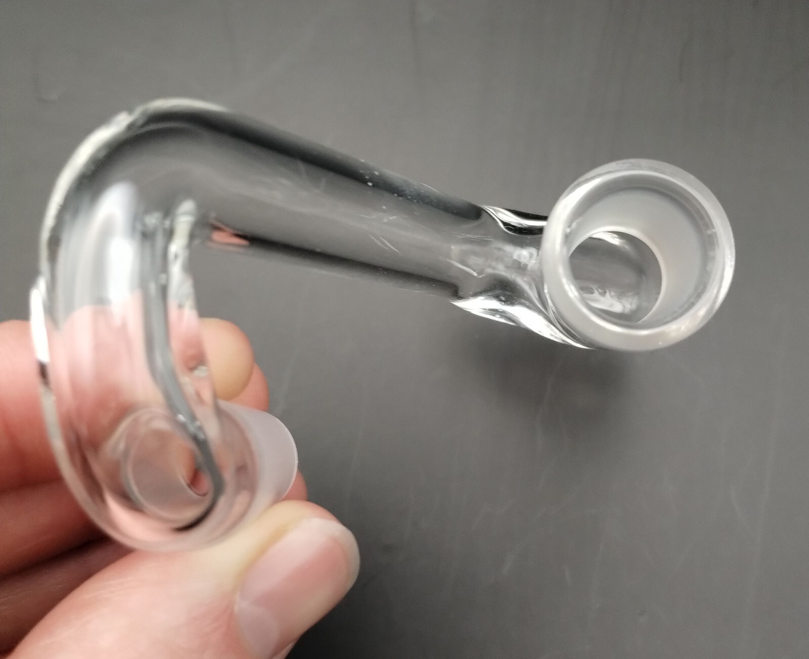 DISCOUNTED 14mm Female-Male Glass Drop Down Attachment Adapter