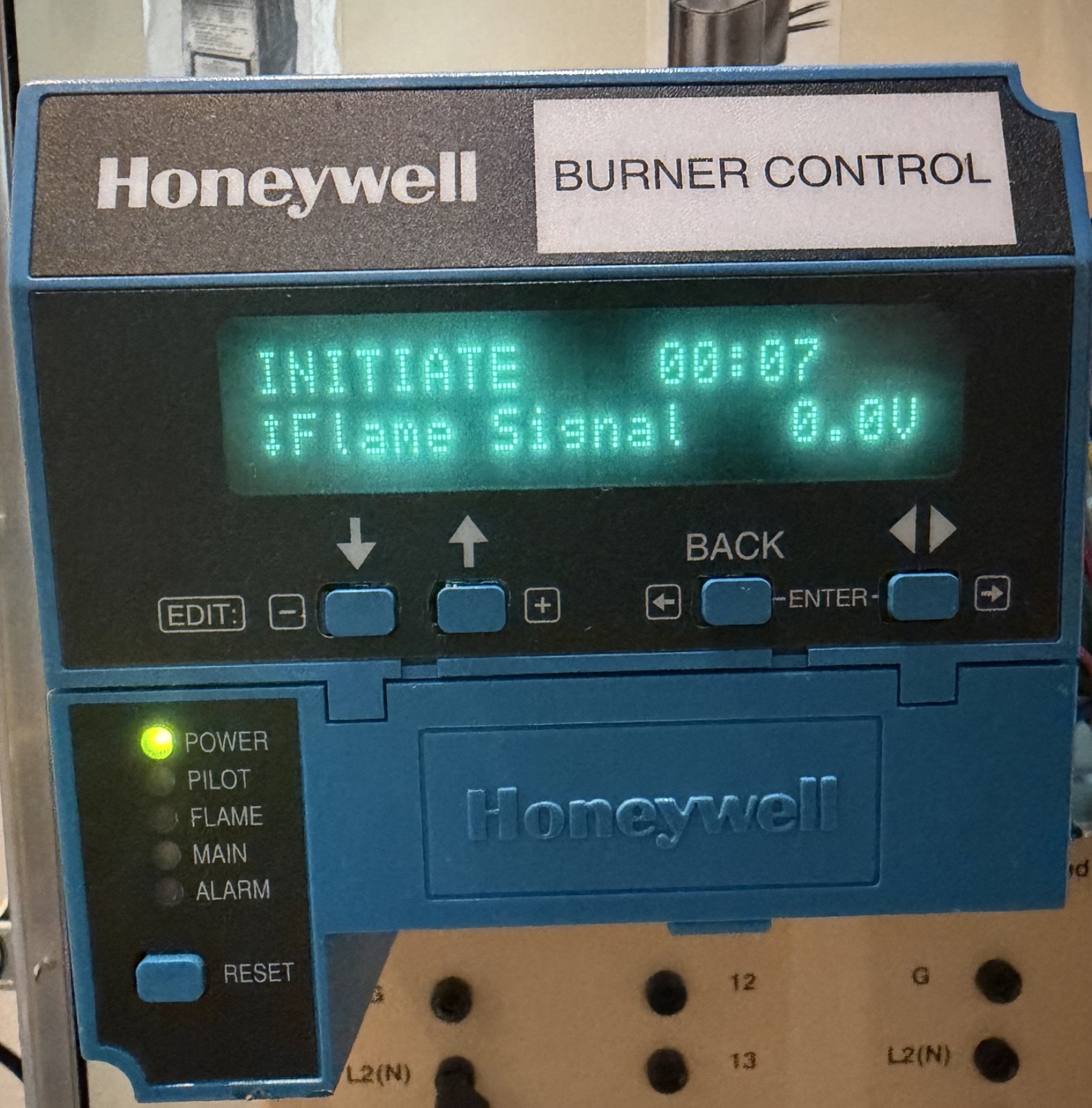 USED HONEYWELL S7800A1142 KEYBOARD DISPLAY MODULE Burner Control TESTED