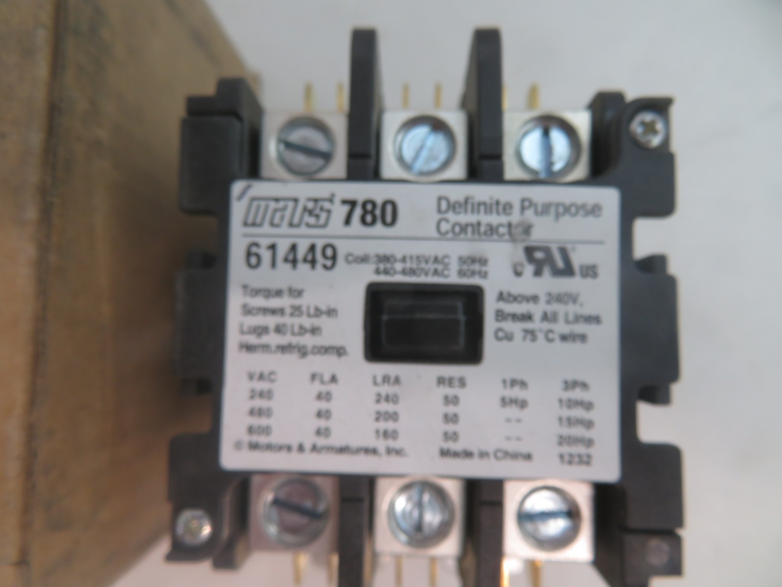 MARS 61449 / 61449 AMPS 40